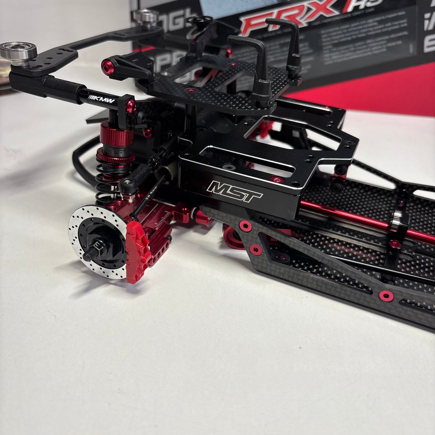 MST FRX RS Full Carbon Alloy Upgraded RWD Drift Chassis Boxed