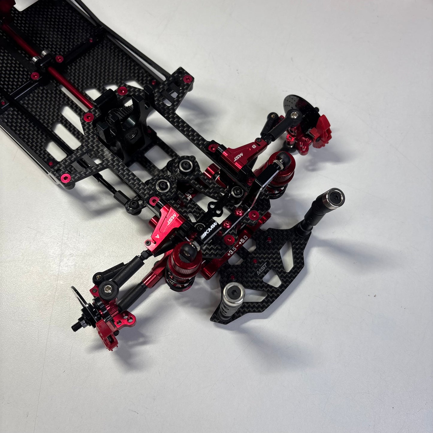 MST FRX RS Full Carbon Alloy Upgraded RWD Drift Chassis Boxed