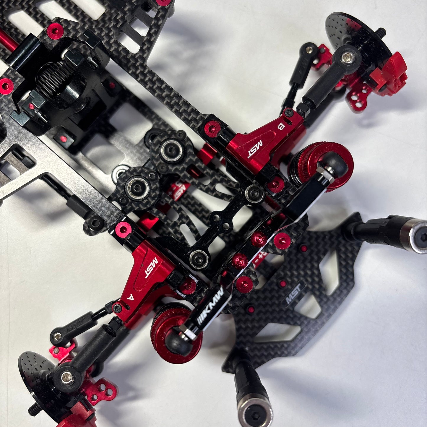 MST FRX RS Full Carbon Alloy Upgraded RWD Drift Chassis Boxed