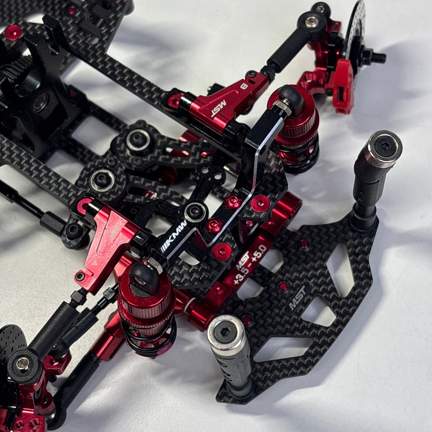 MST FRX RS Full Carbon Alloy Upgraded RWD Drift Chassis Boxed