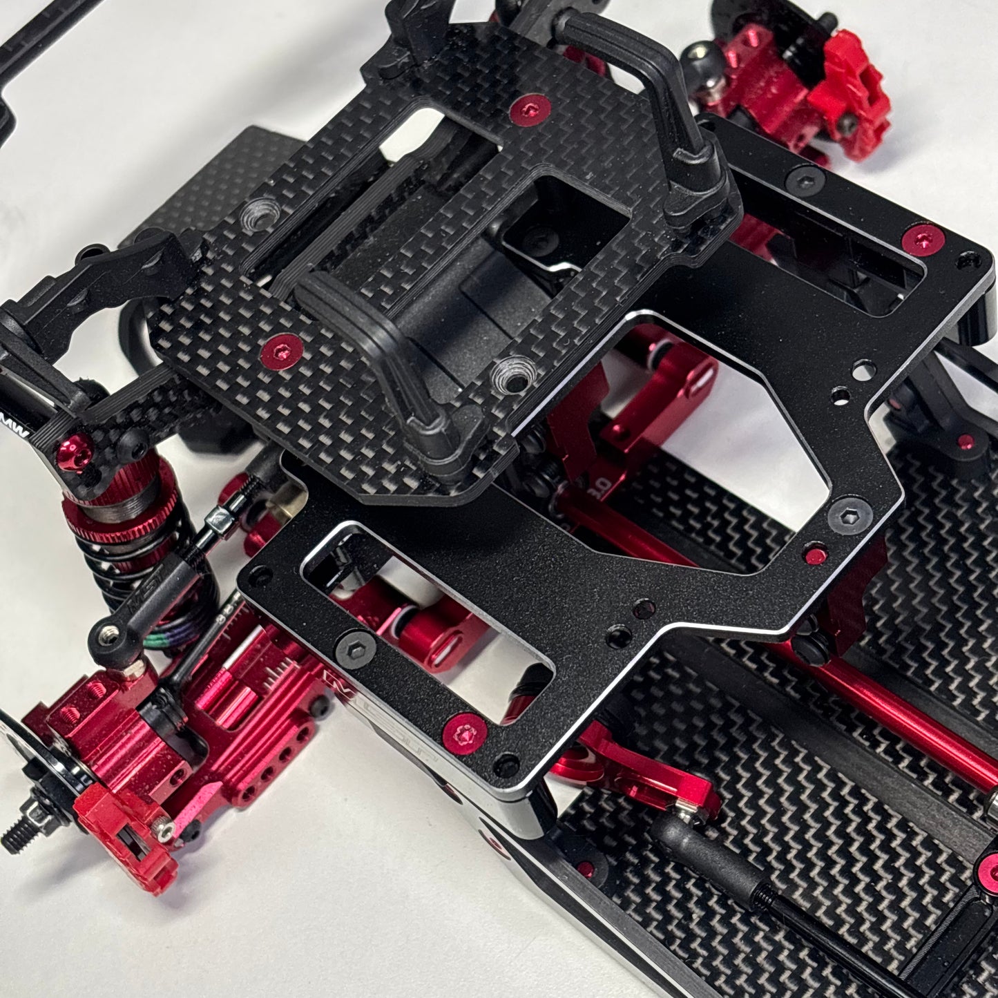 MST FRX RS Full Carbon Alloy Upgraded RWD Drift Chassis Boxed