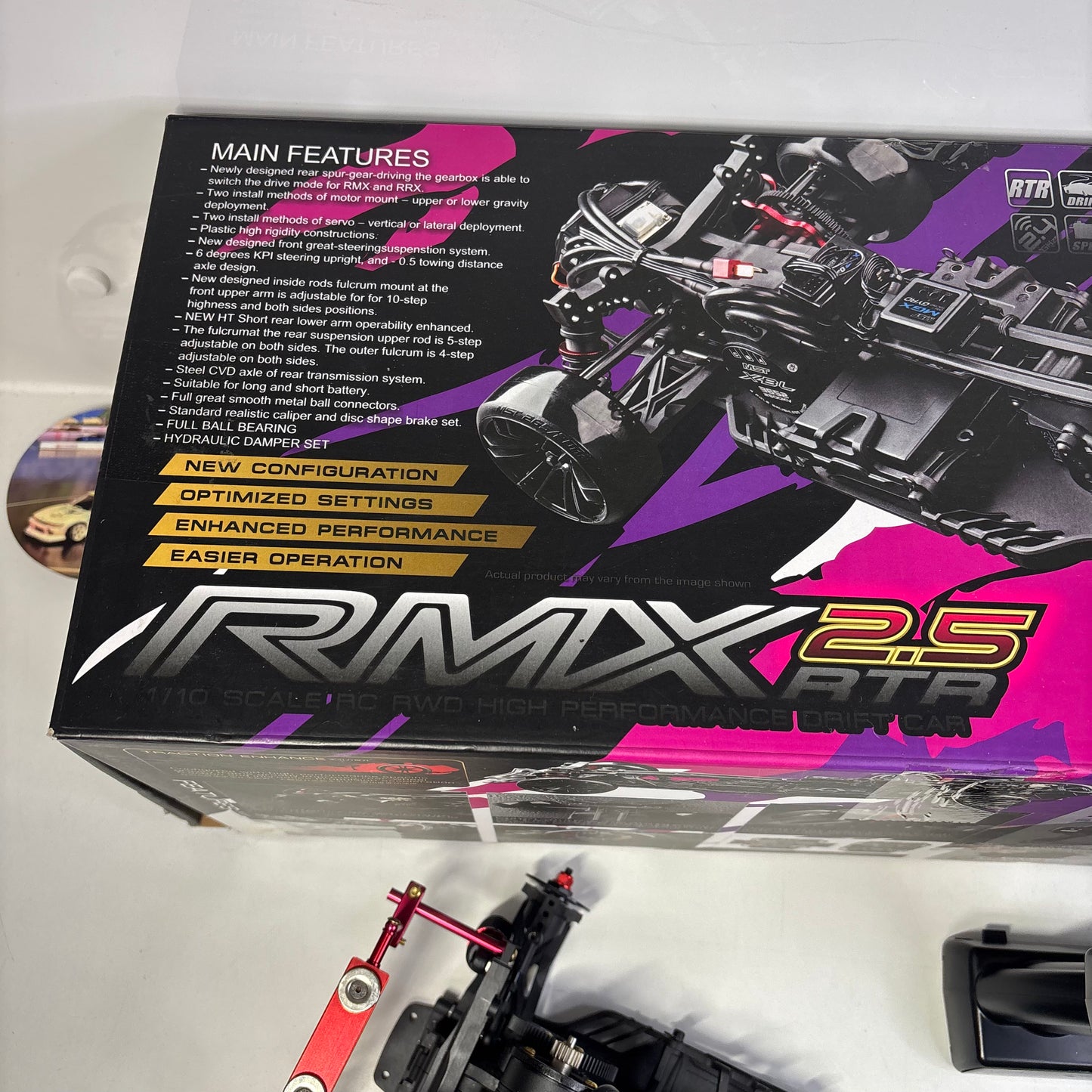 MST RMX 2.5 RWD Brushless Drift Almost Ready To Run Set Up Boxed