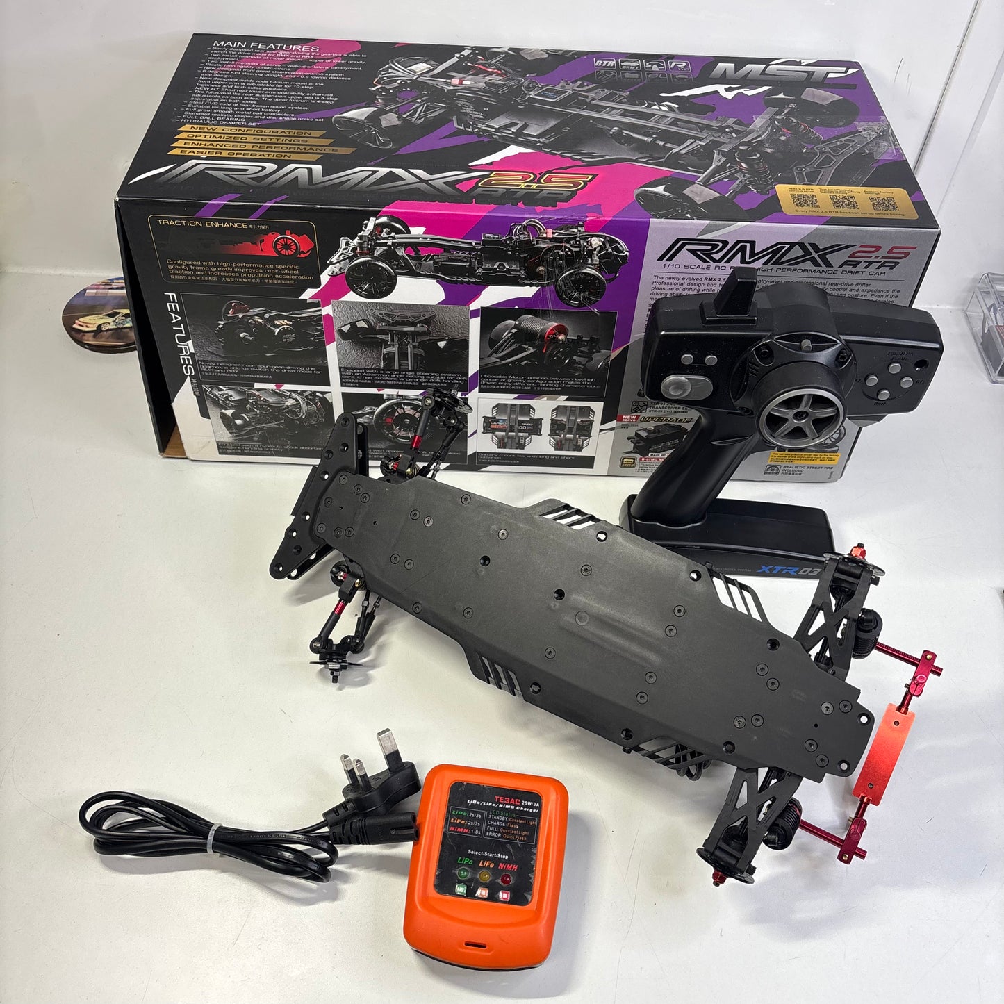 MST RMX 2.5 RWD Brushless Drift Almost Ready To Run Set Up Boxed