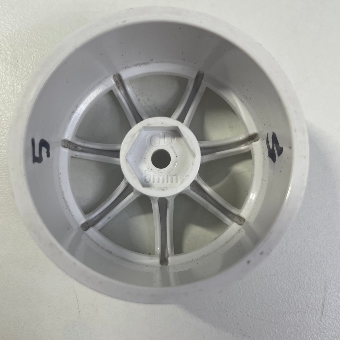 Overdose Wheels White 5mm Offset X4