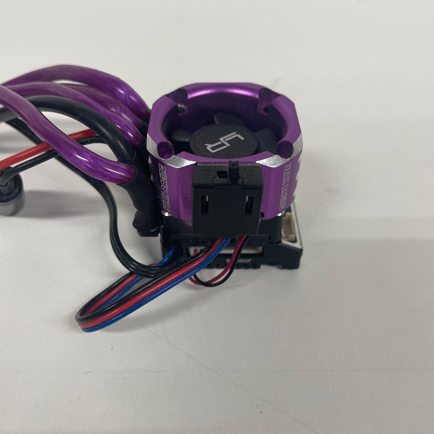 Sanwa Super Pro Vortex Gen 2 Brushless Programmable ESC Purple Alloy Fan