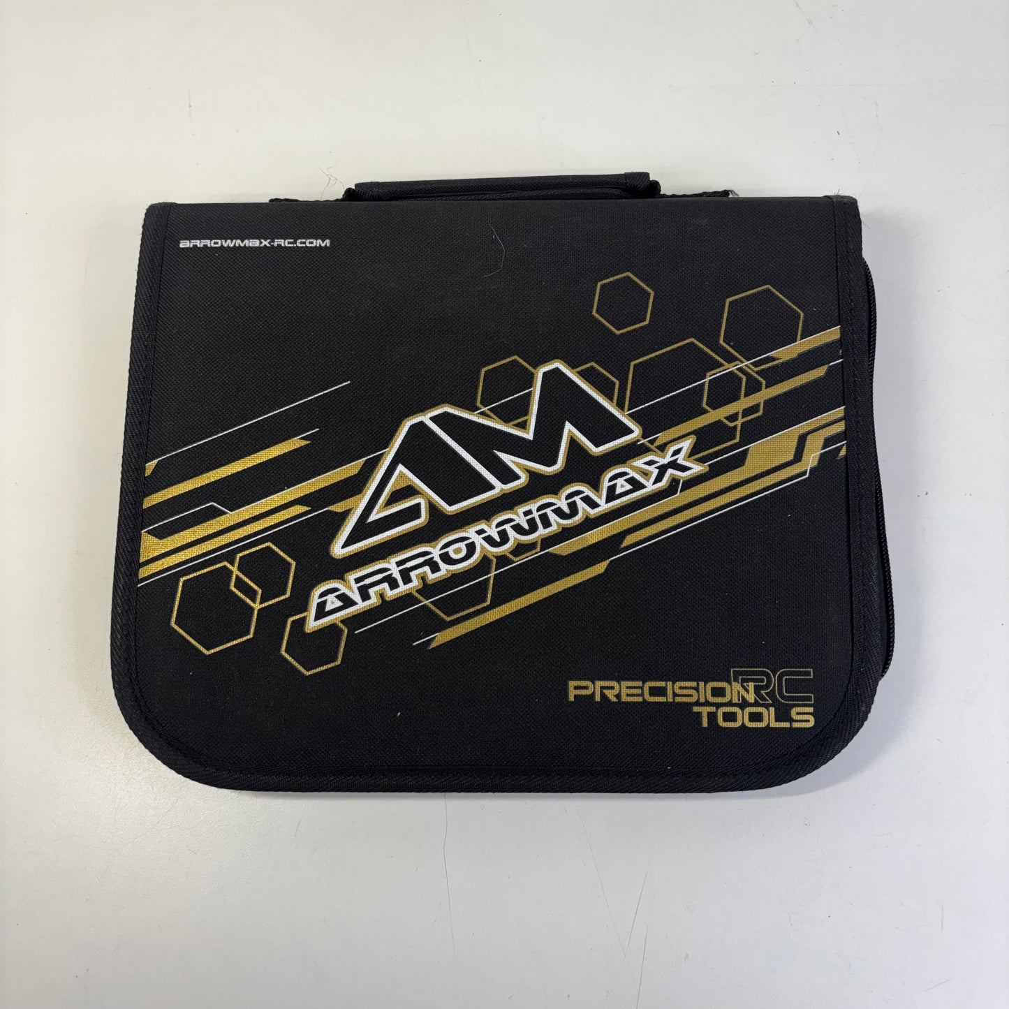 Arrowmax Tool Case Bag Black Gold Honeycomb