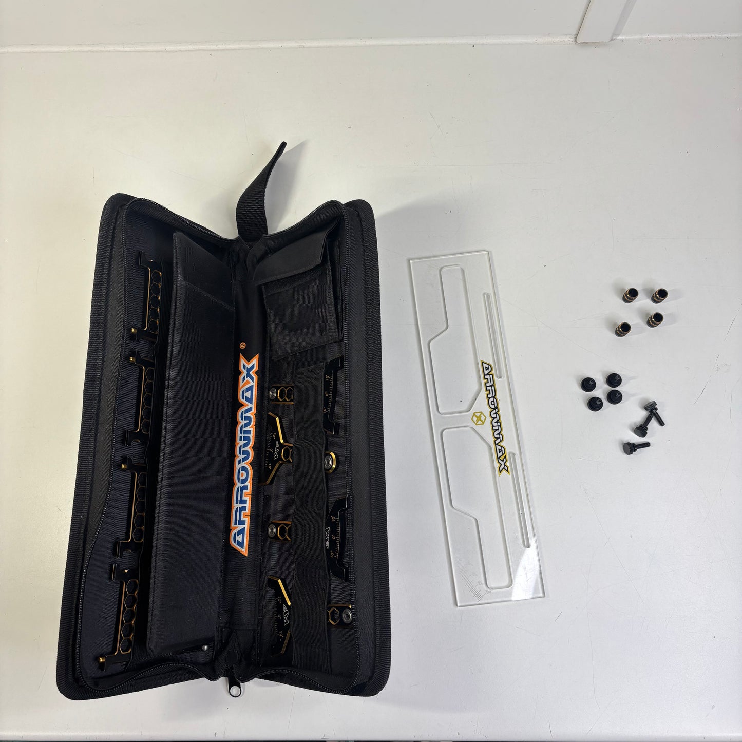 Arrowmax Honeycomb Set Up Station Black Gold
