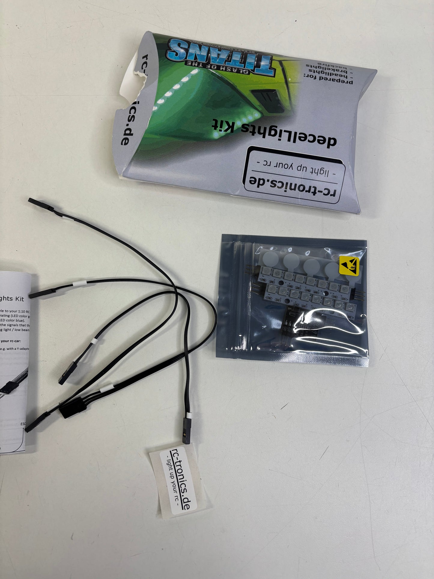 RC-Tronics.de Formula Drift Decel Light Kit