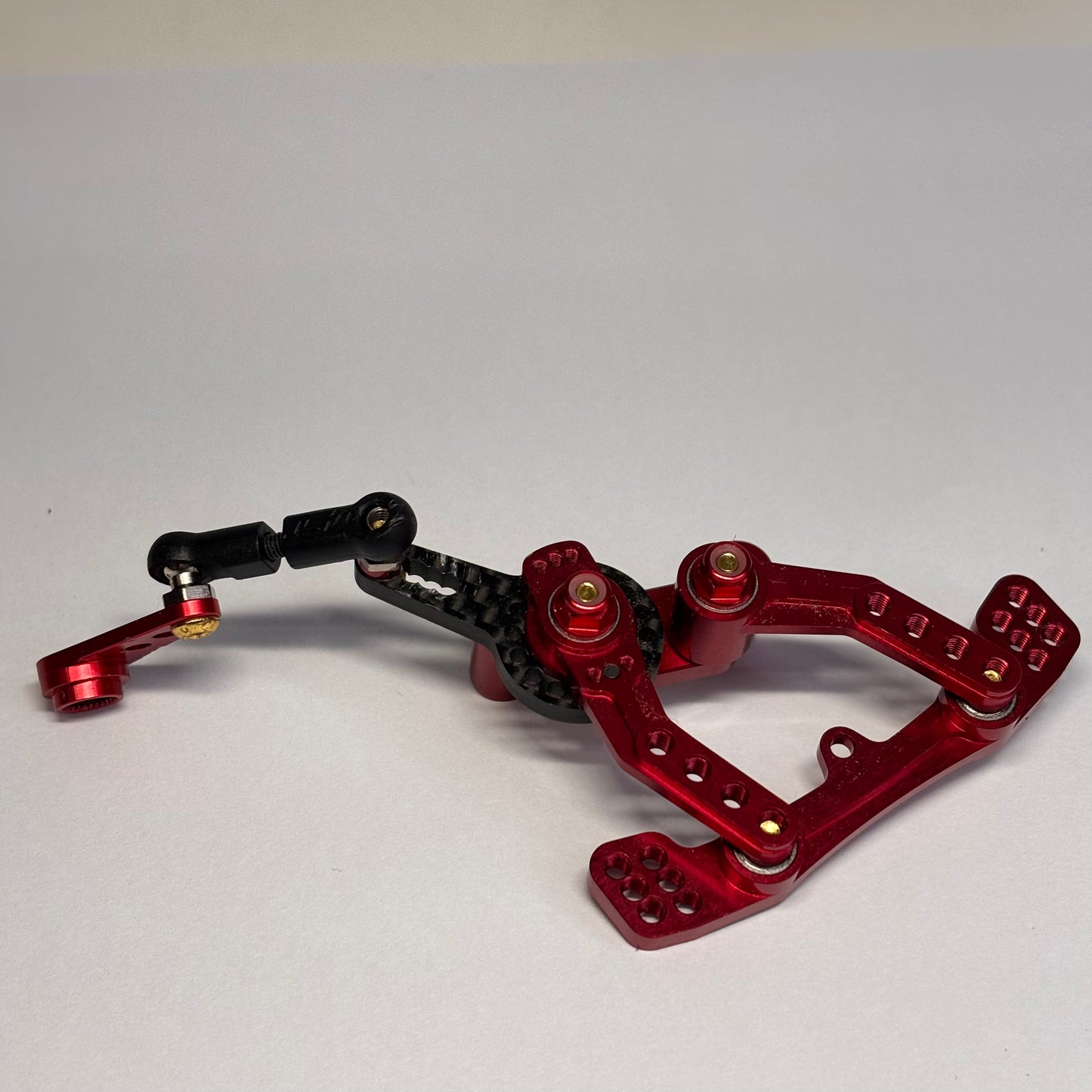 MST RMX 2.0 2.5 Steering Rack Red Alloy Full Complete