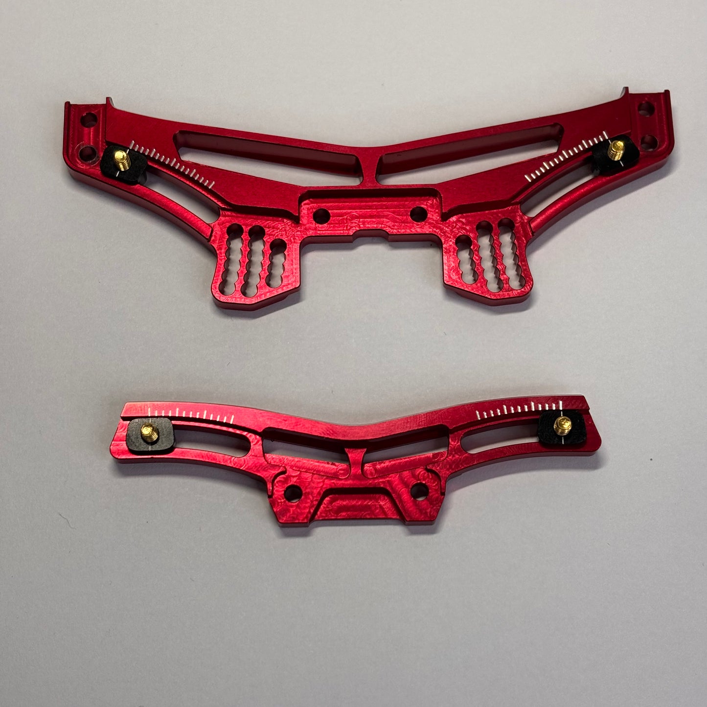 MST RMX 2.0 2.5 Red Alloy Shock Towers