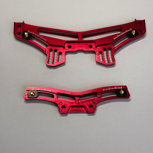 MST RMX 2.0 2.5 Red Alloy Shock Towers