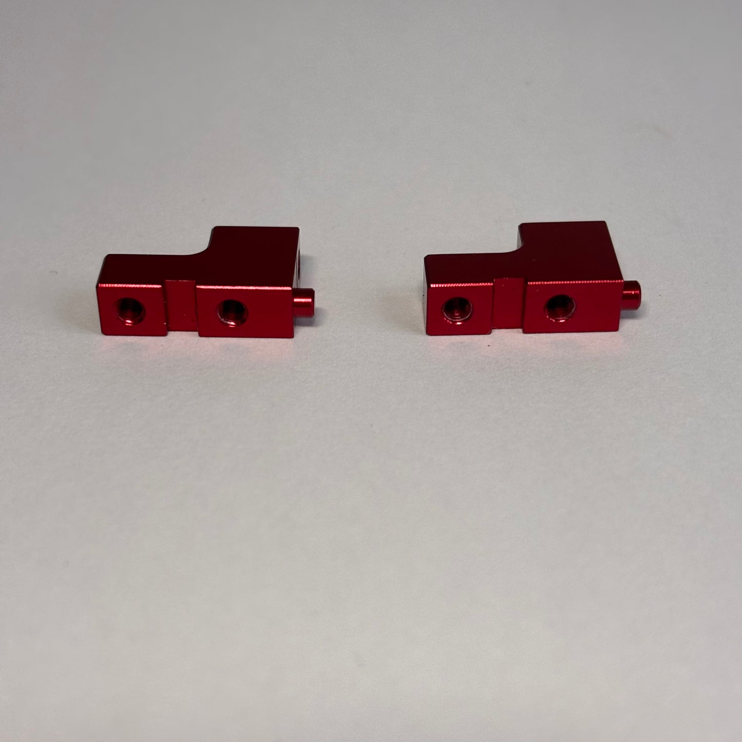 MST Red Alloy Servo Mounts