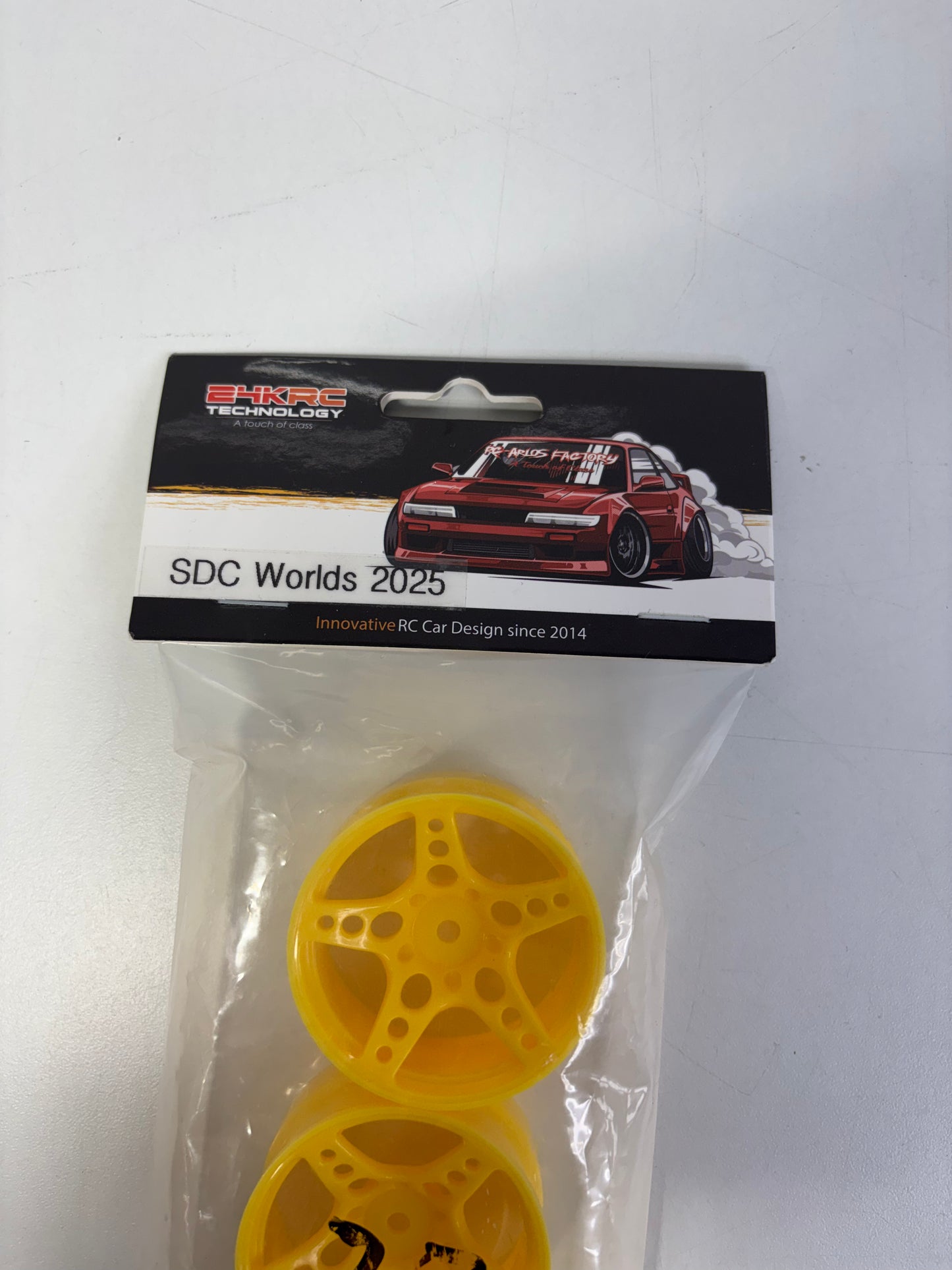 24K RC Yellow Wheels 6mm Offset?