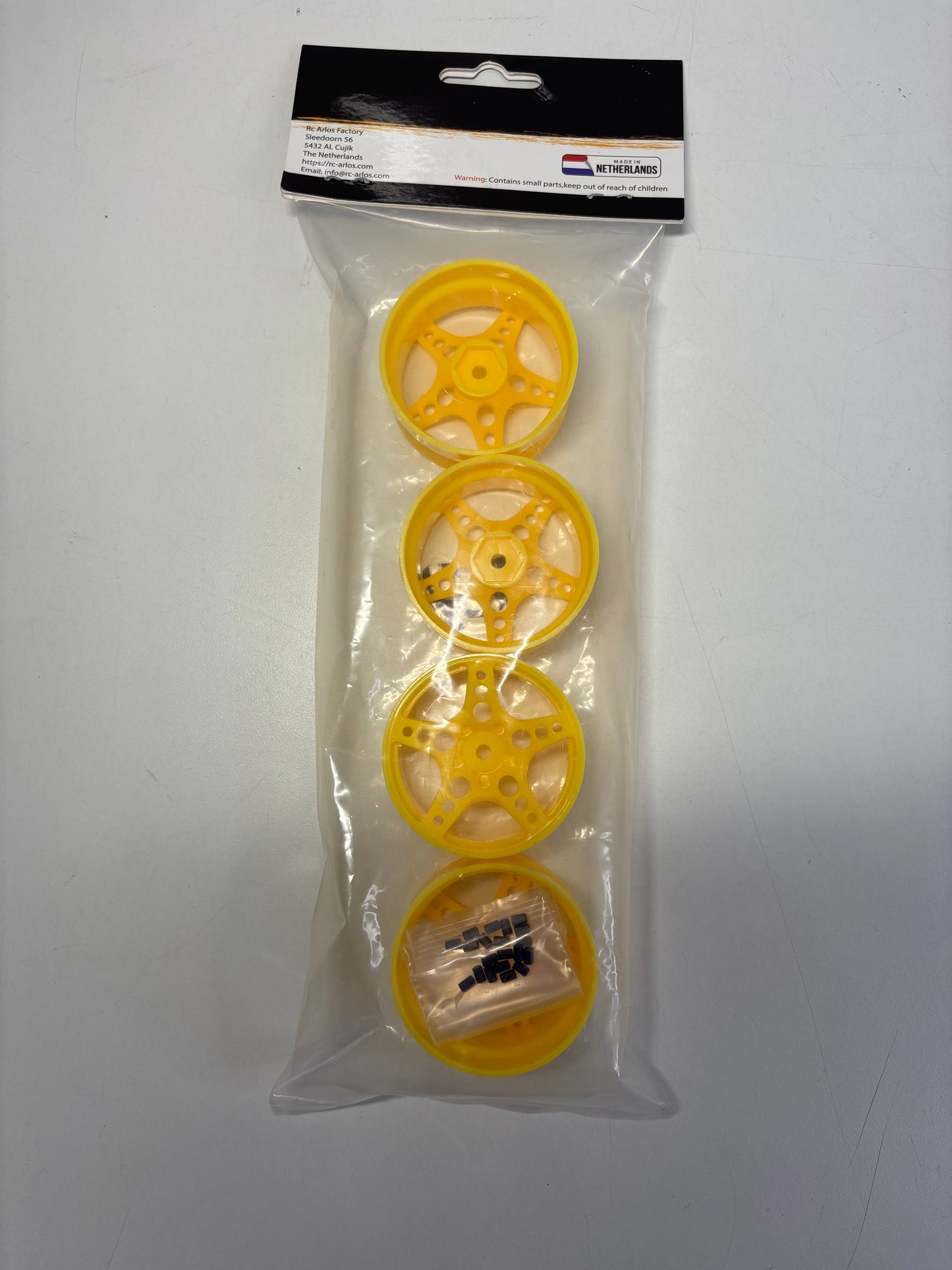24K RC Yellow Wheels 6mm Offset?