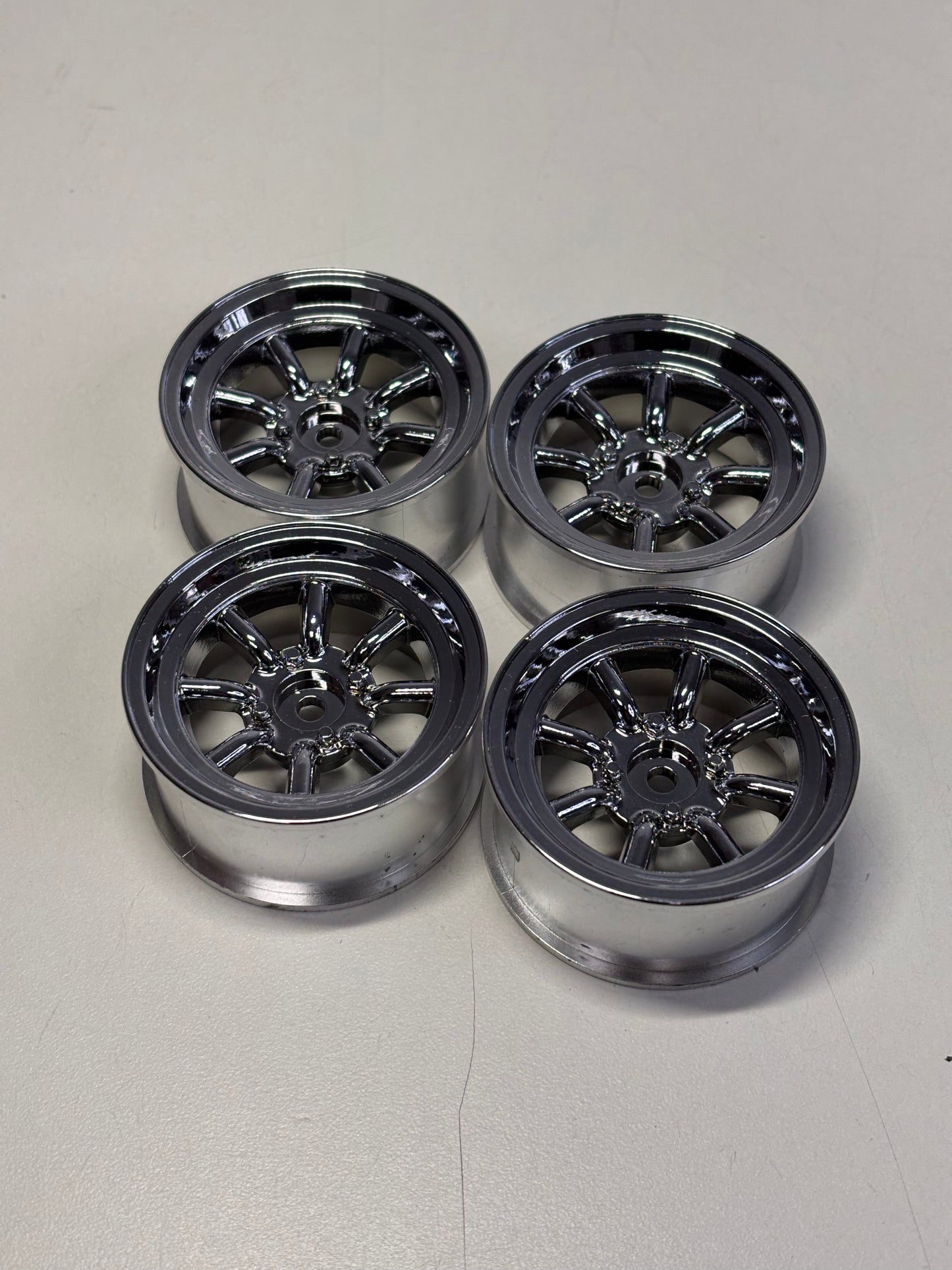 Mini Light Style Wheels Chrome Offset 7