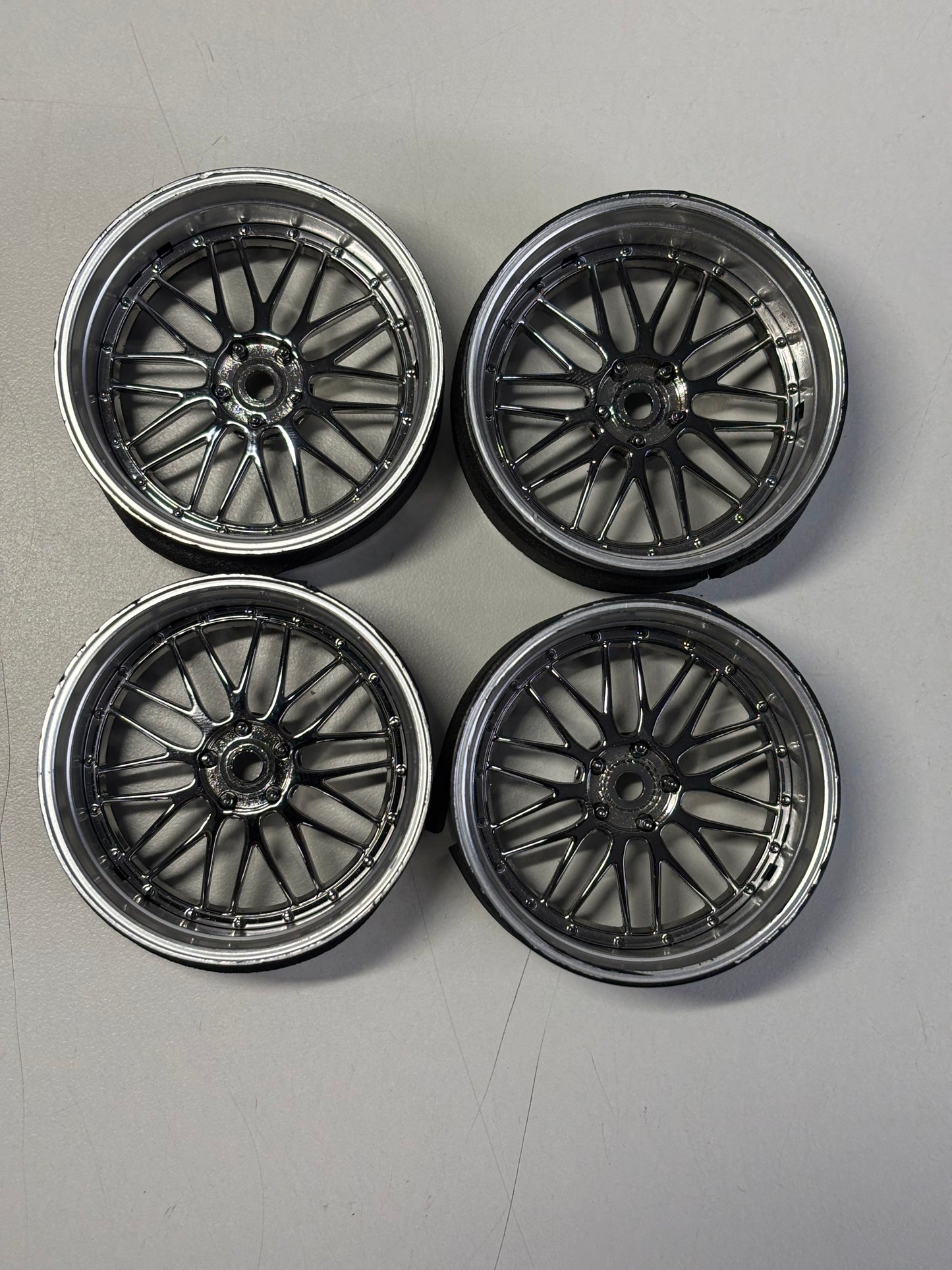 MST Adjustable Offset BBS Style Wheels