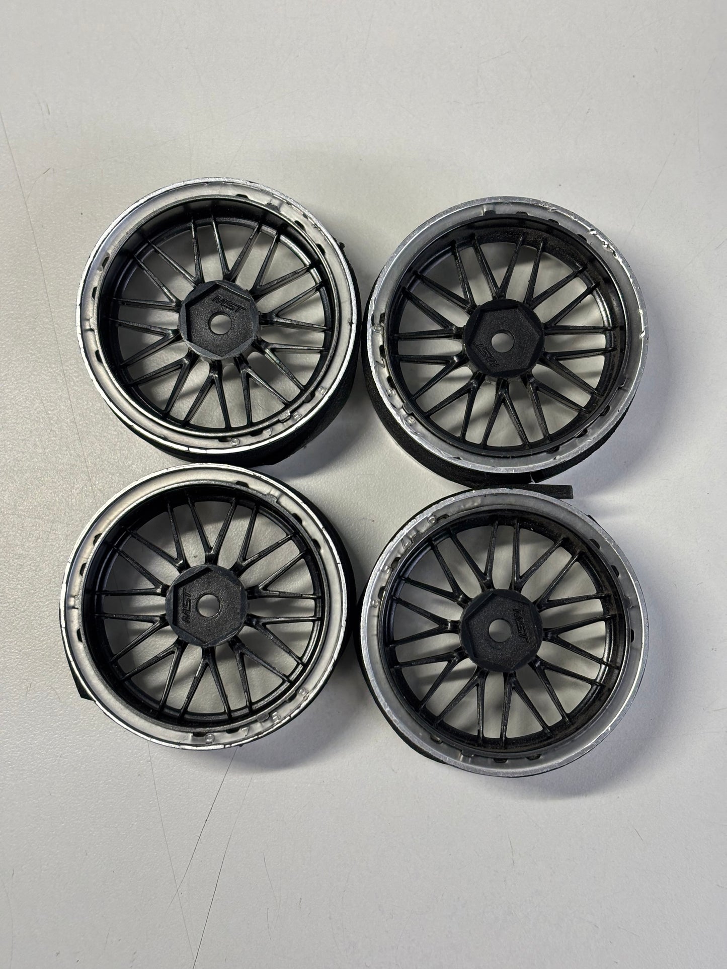 MST Adjustable Offset BBS Style Wheels