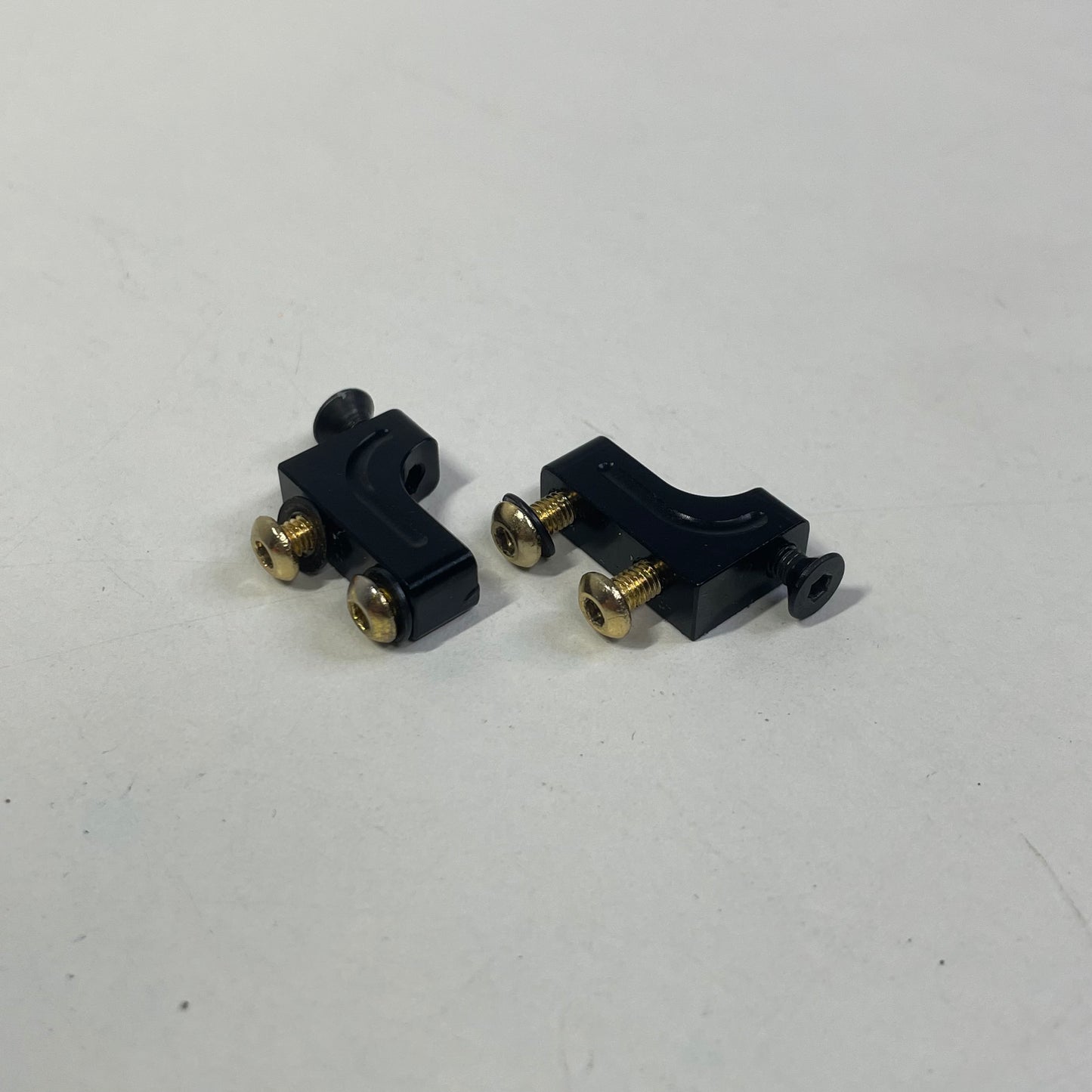 MST RMX 2.0 2.5 Servo Mounts Black Alloy