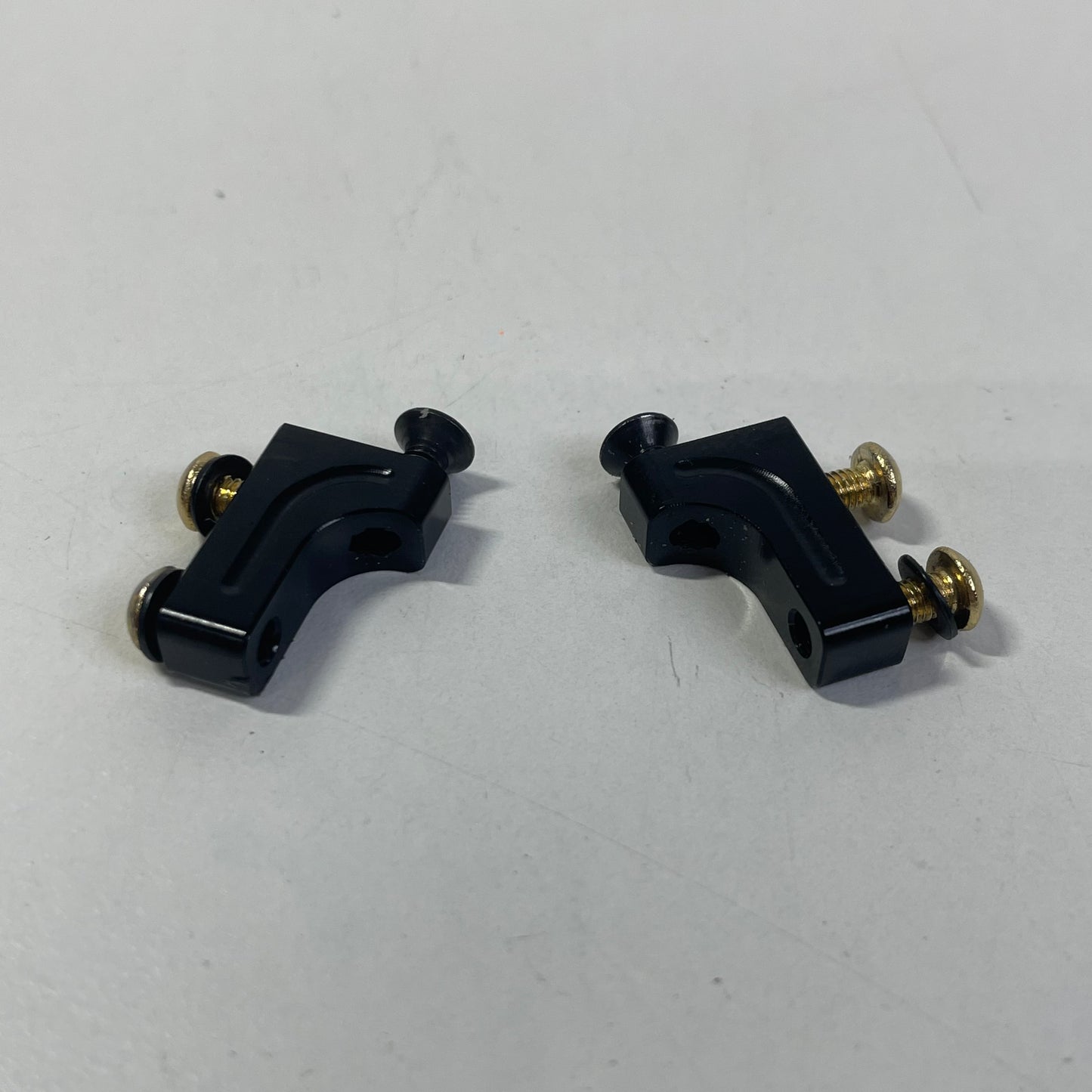 MST RMX 2.0 2.5 Servo Mounts Black Alloy