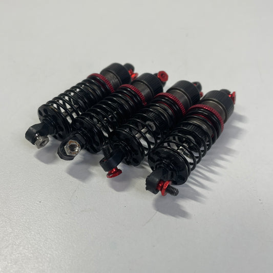 MST TR56 Black & Red Alloy Shocks