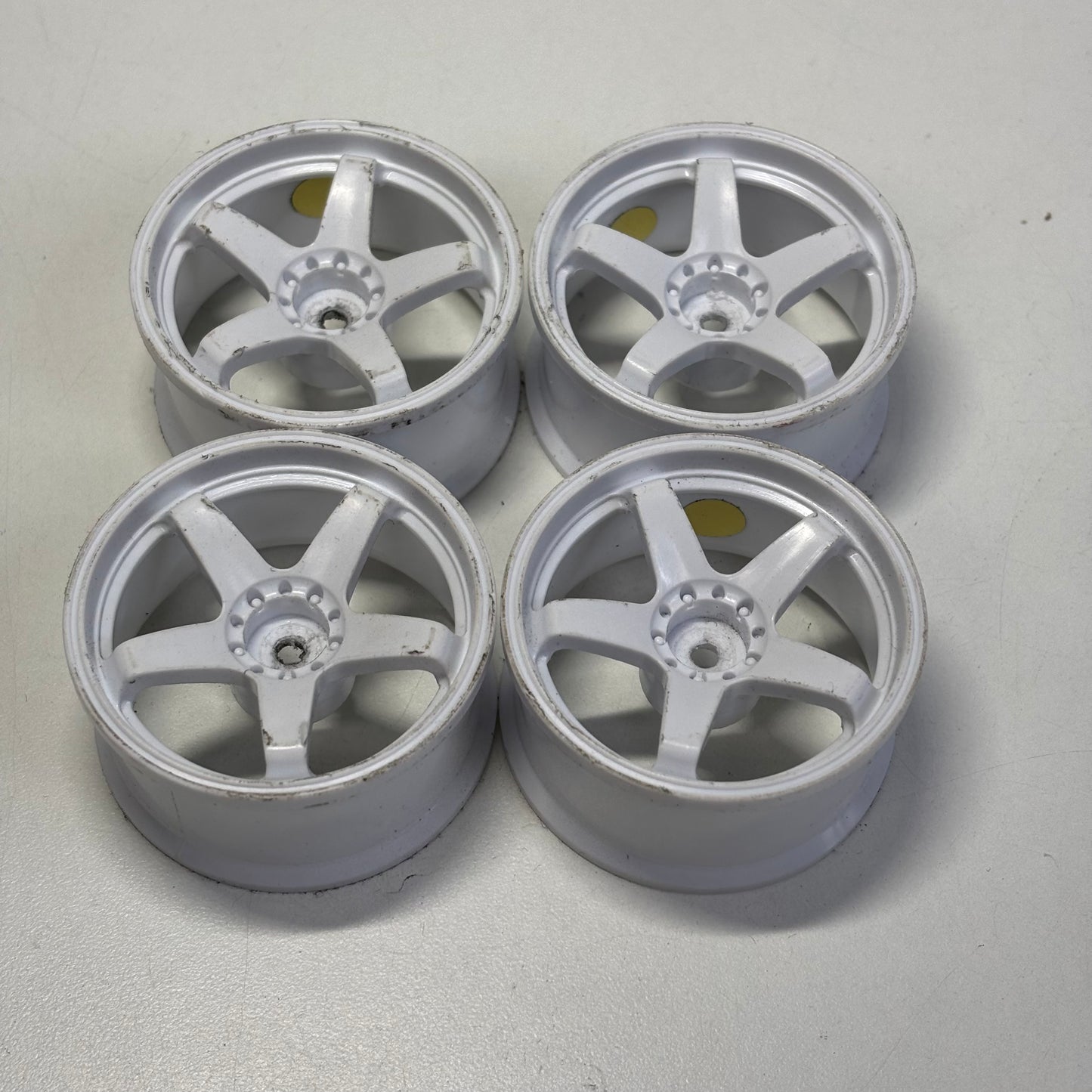 Lab High Traction Rays Style Wheels White Offset 6/8 High Traction