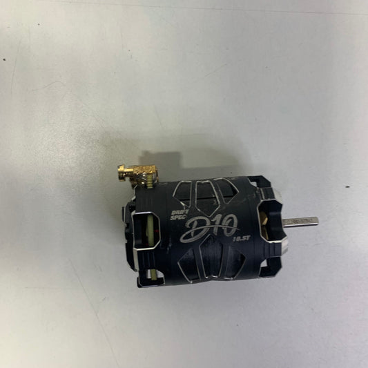 Hobbywing D10 Brushless Motor 10.5 In Built Fan Black