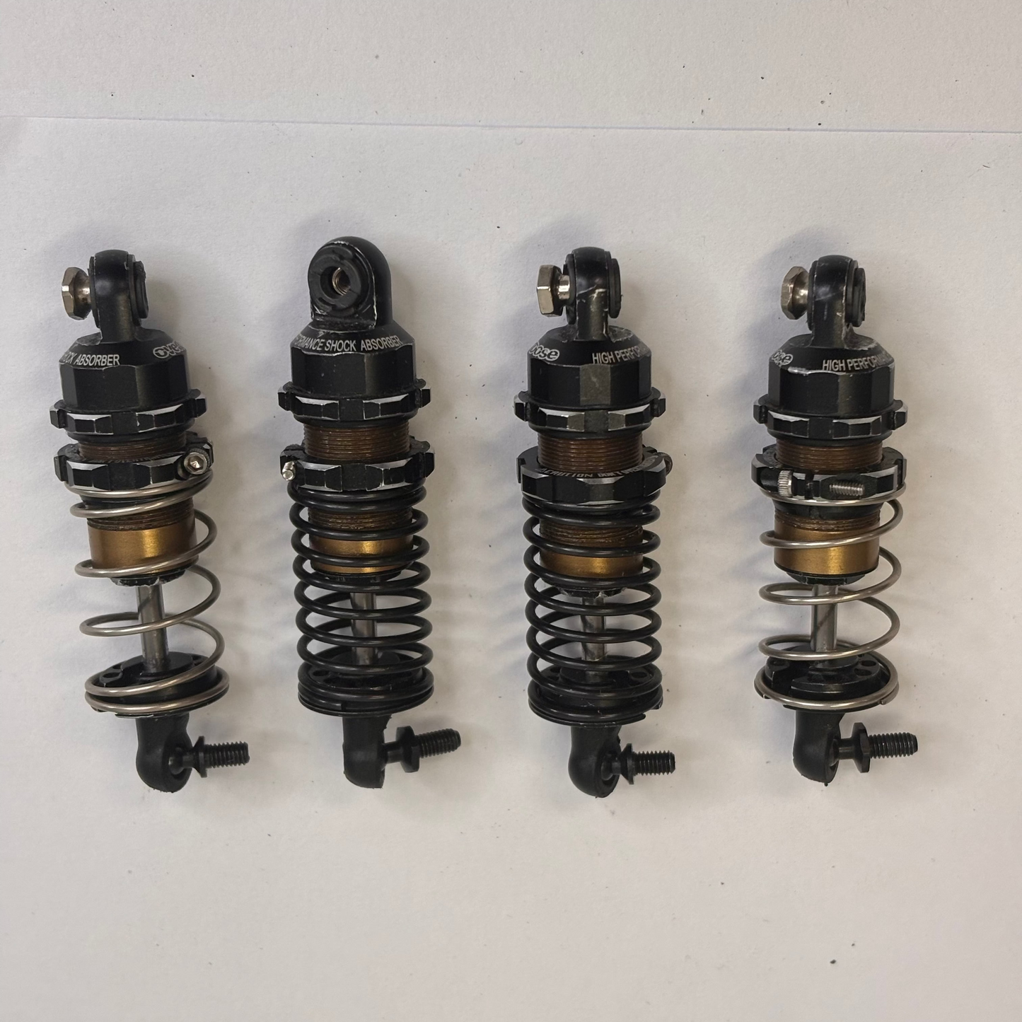 Overdose HG2 Black Alloy Shocks