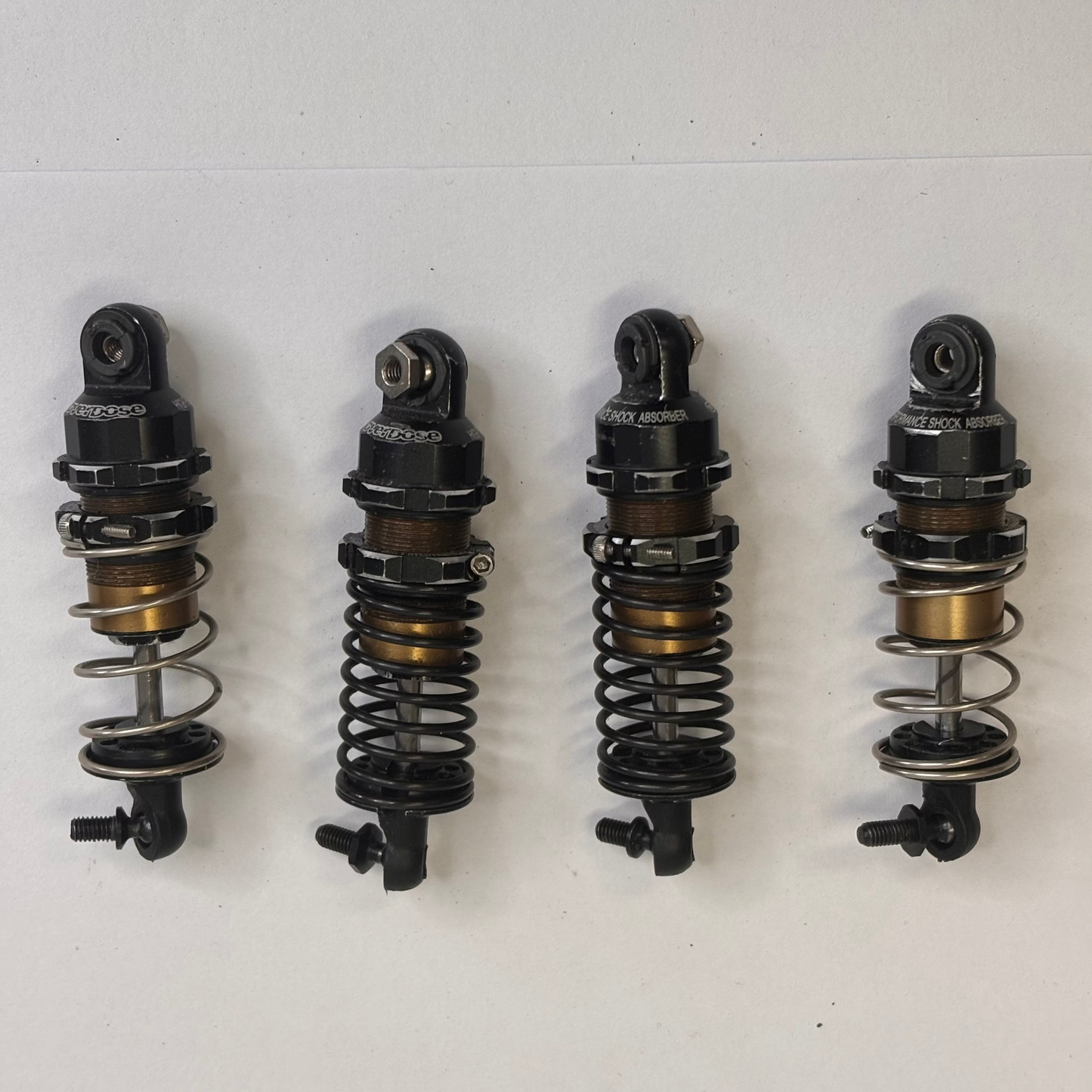 Overdose HG2 Black Alloy Shocks
