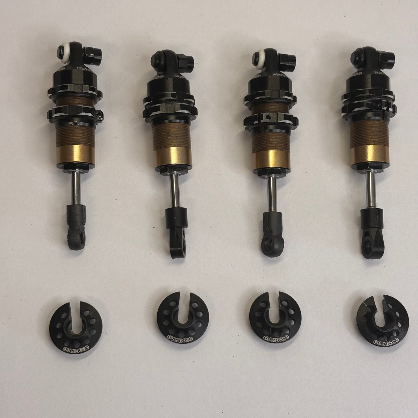 Overdose HG1 Black Alloy Shocks #2