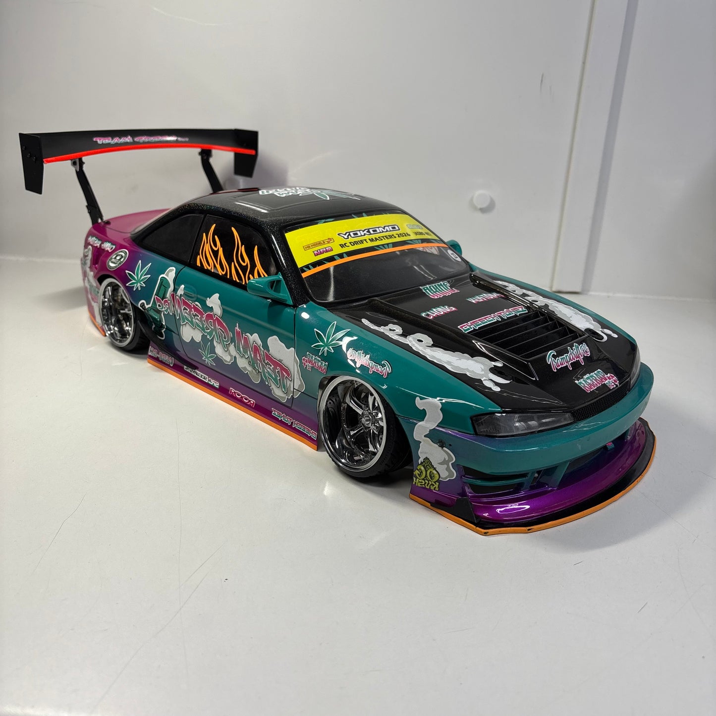 Team Green 24K RC Nissan S14a Drift Bodyshell