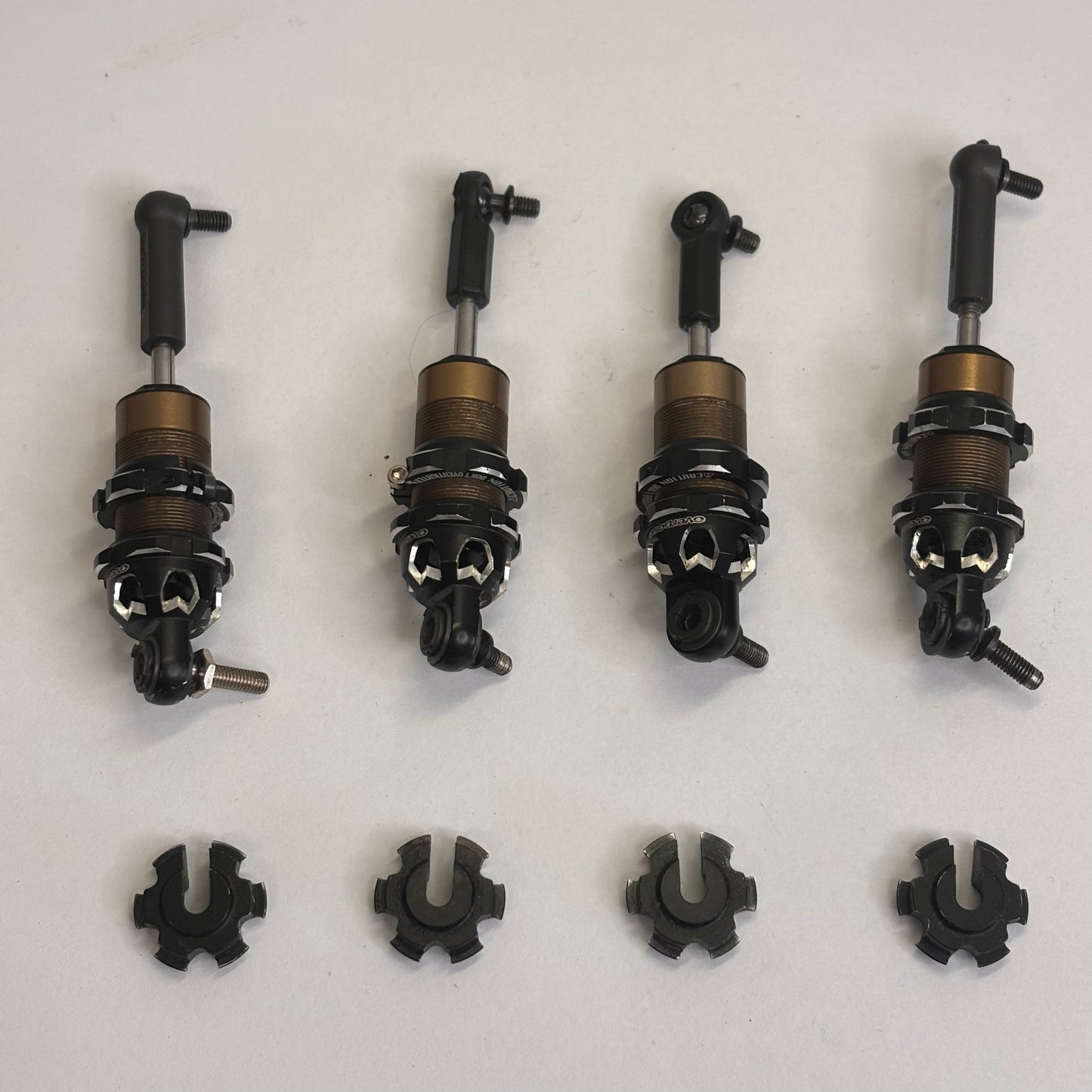 Overdose HG3 Black Alloy Shocks