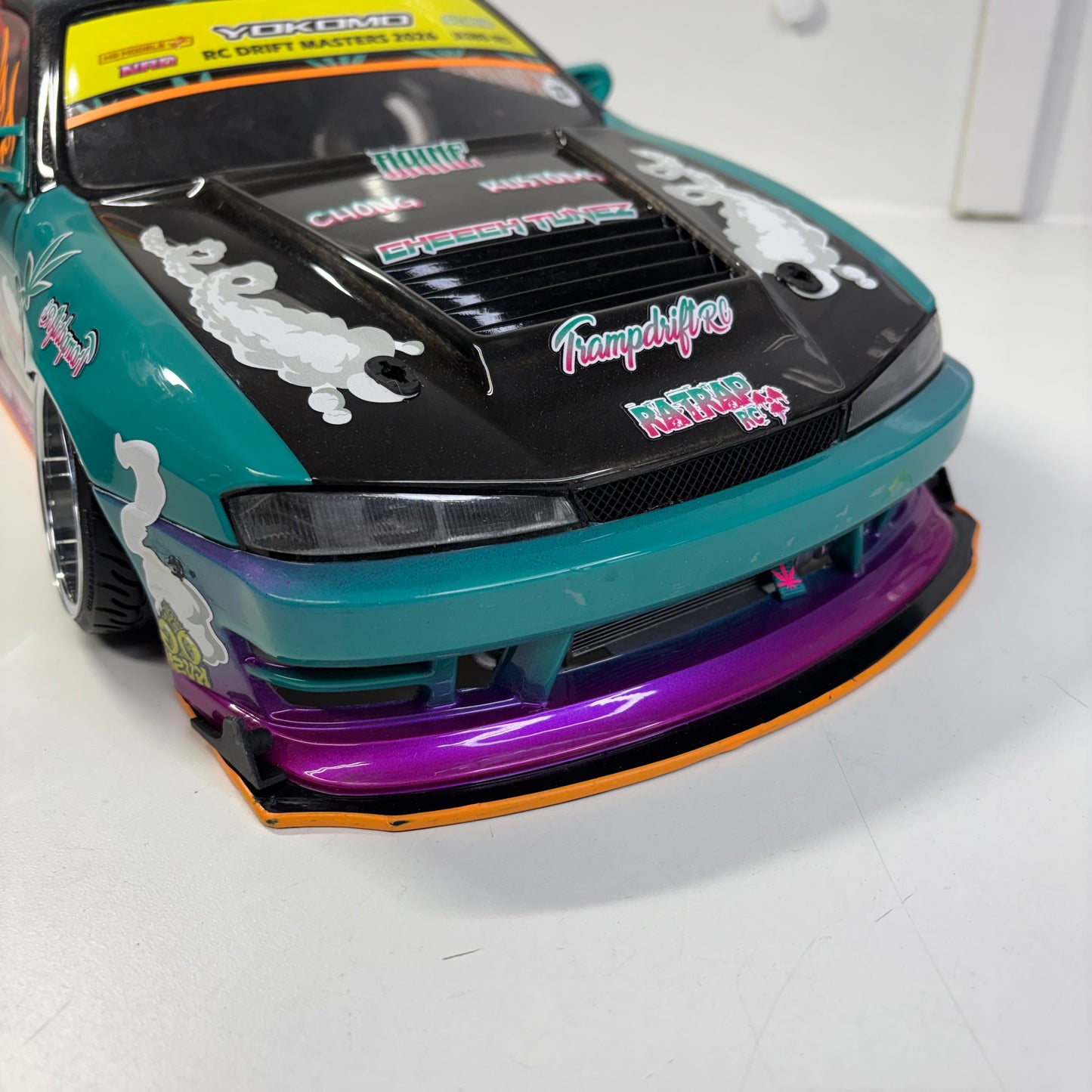 Team Green 24K RC Nissan S14a Drift Bodyshell