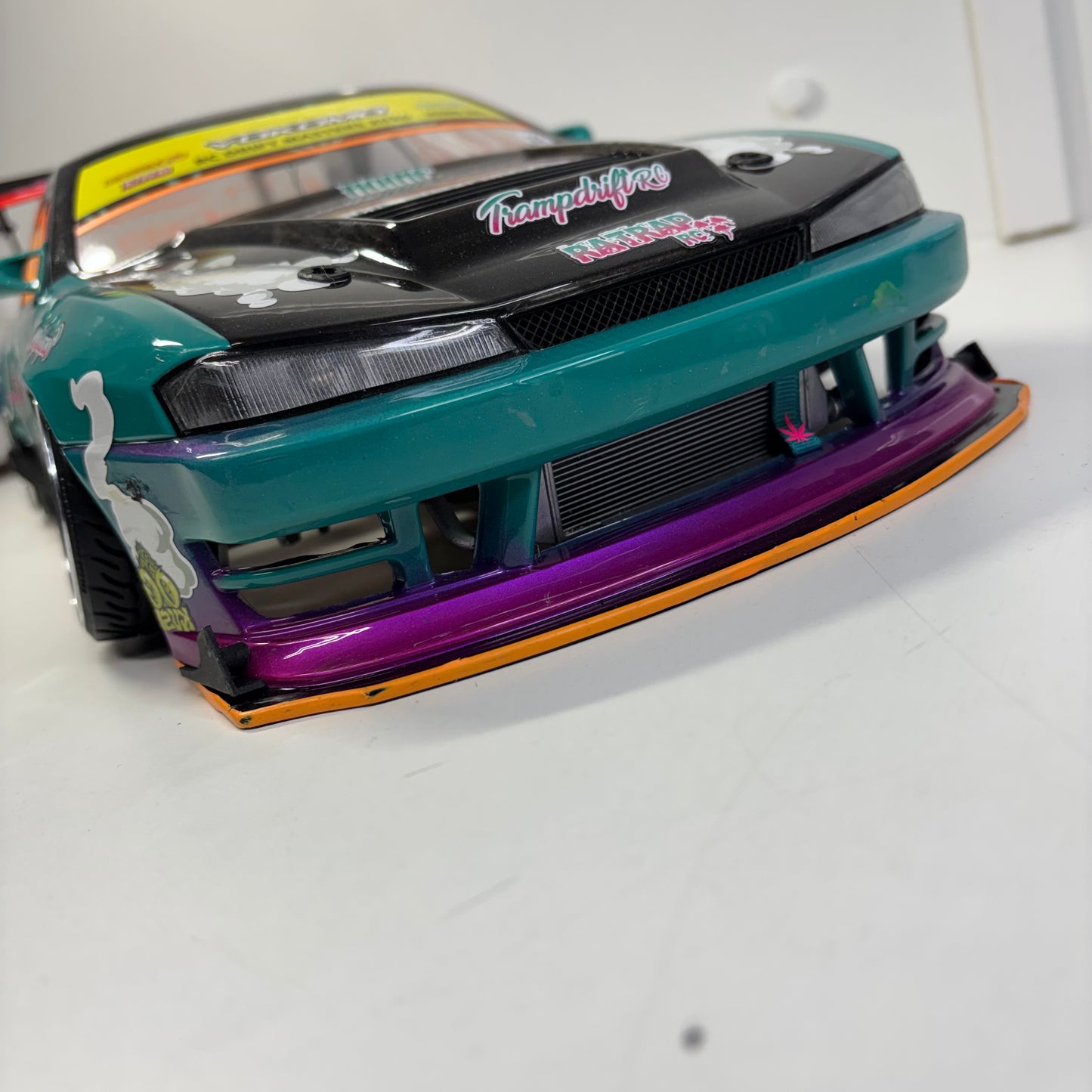 Team Green 24K RC Nissan S14a Drift Bodyshell