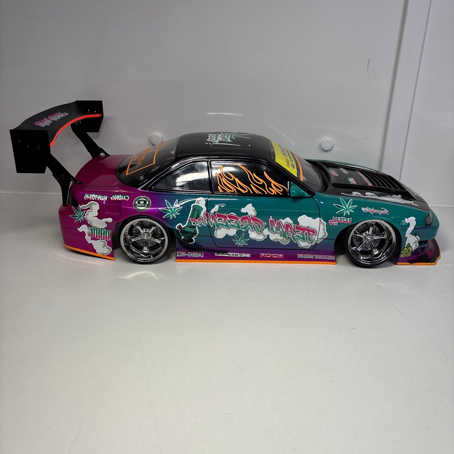 Team Green 24K RC Nissan S14a Drift Bodyshell