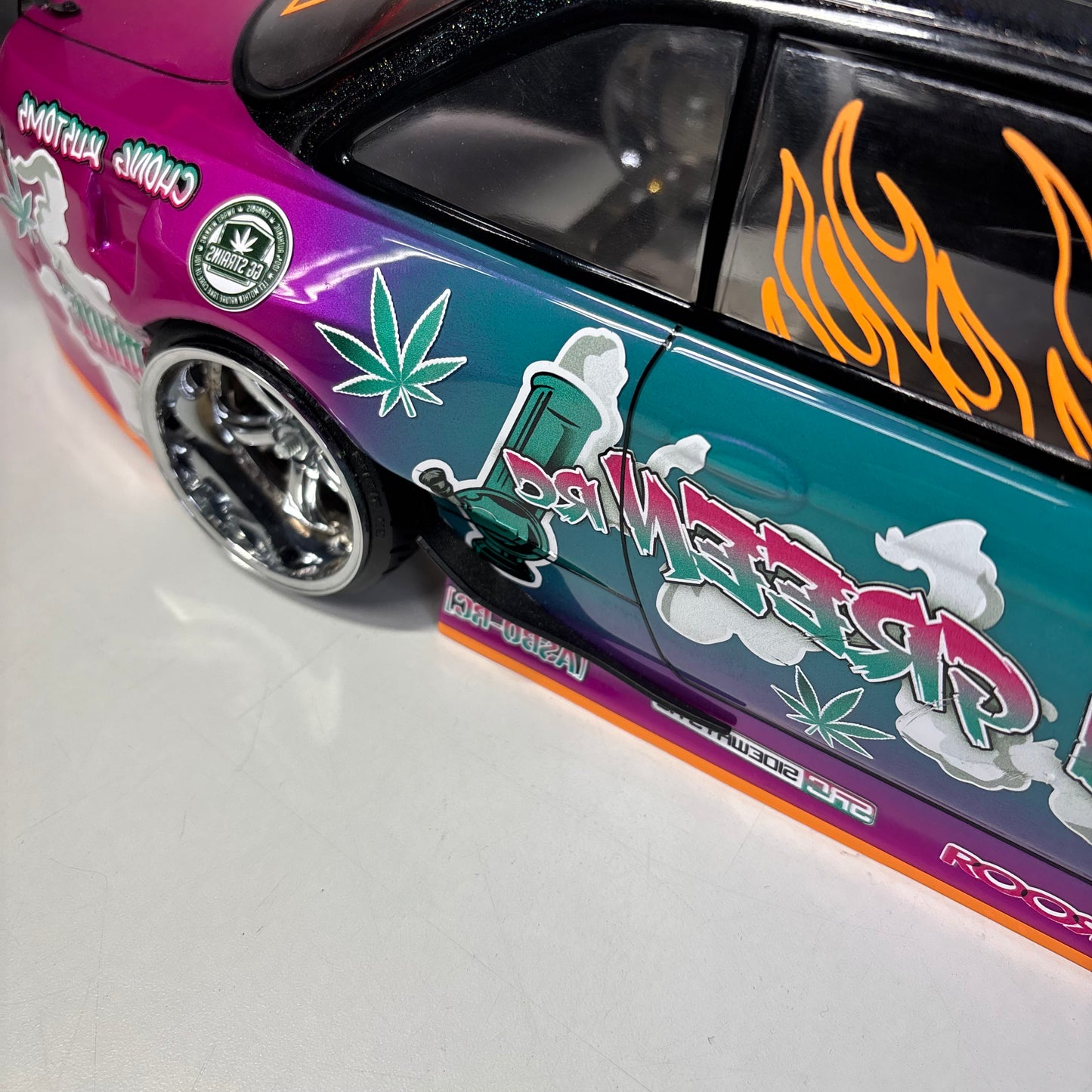 Team Green 24K RC Nissan S14a Drift Bodyshell