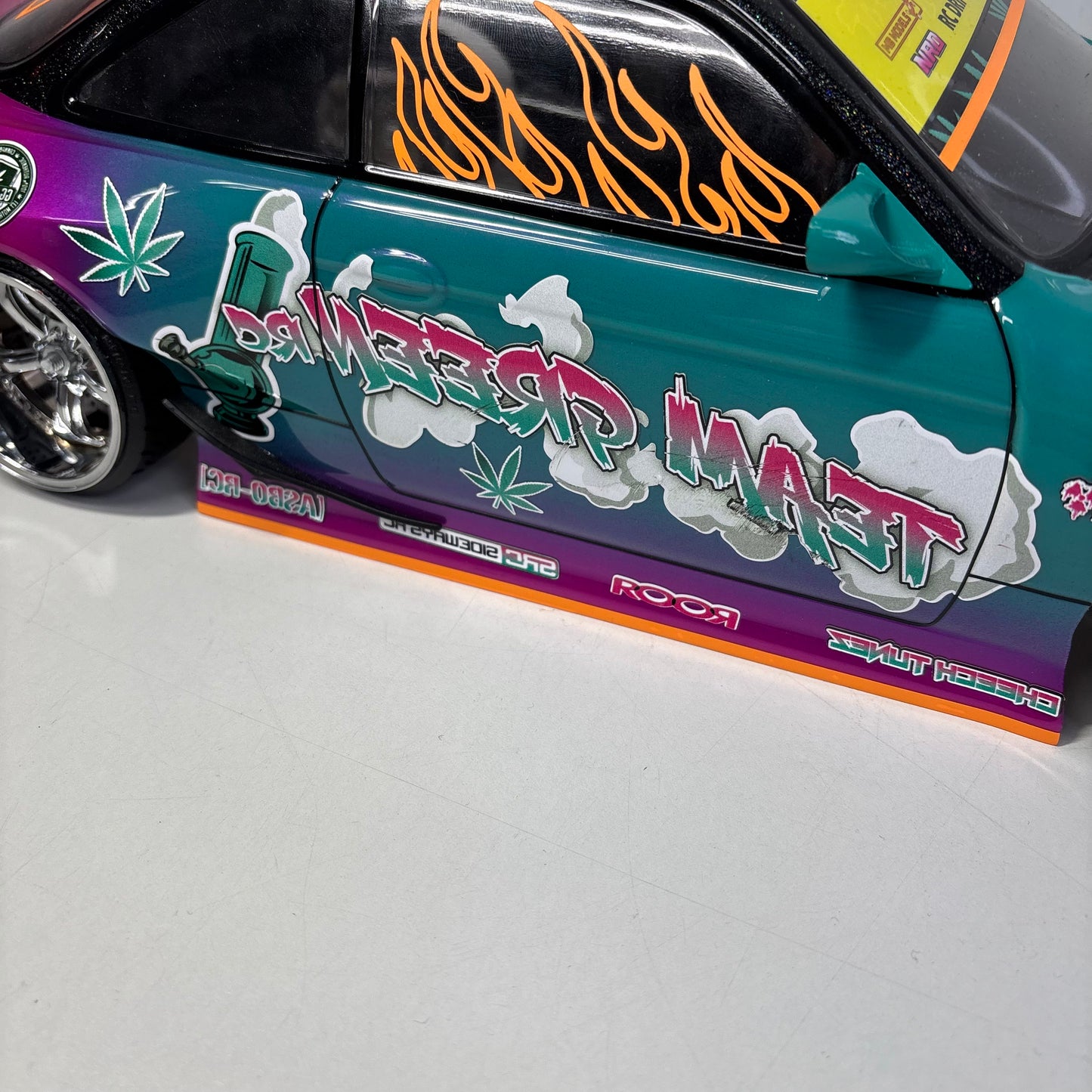 Team Green 24K RC Nissan S14a Drift Bodyshell