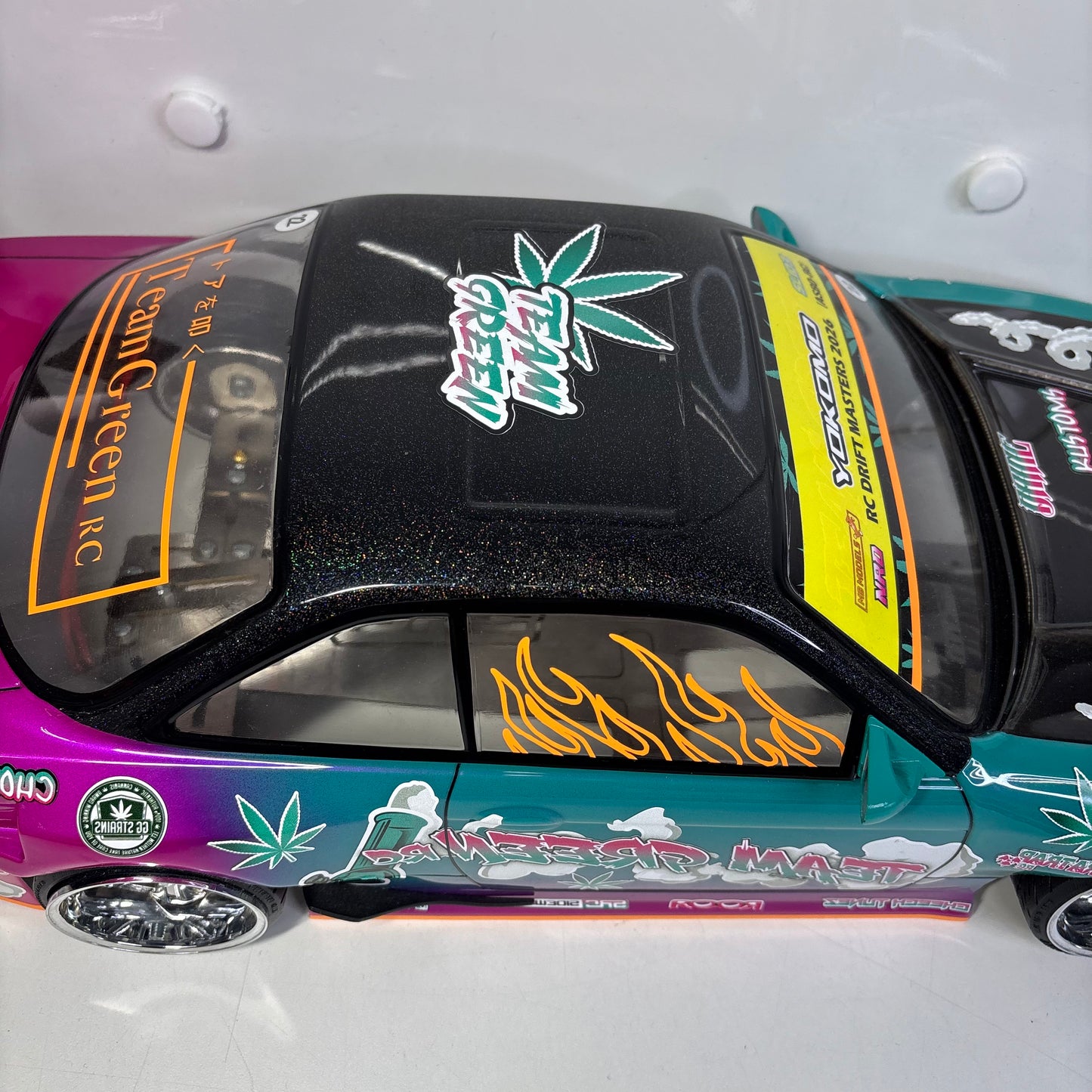 Team Green 24K RC Nissan S14a Drift Bodyshell