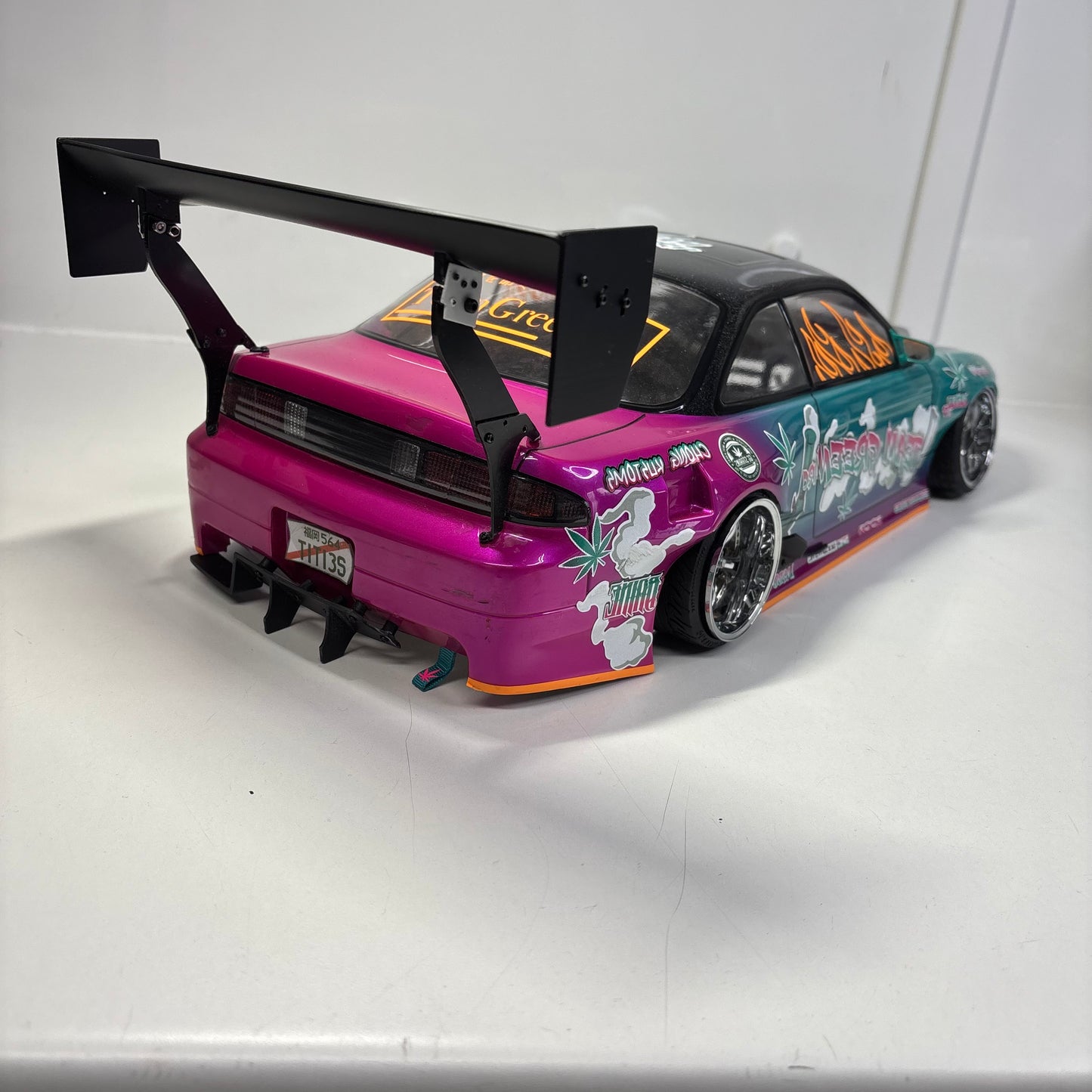 Team Green 24K RC Nissan S14a Drift Bodyshell