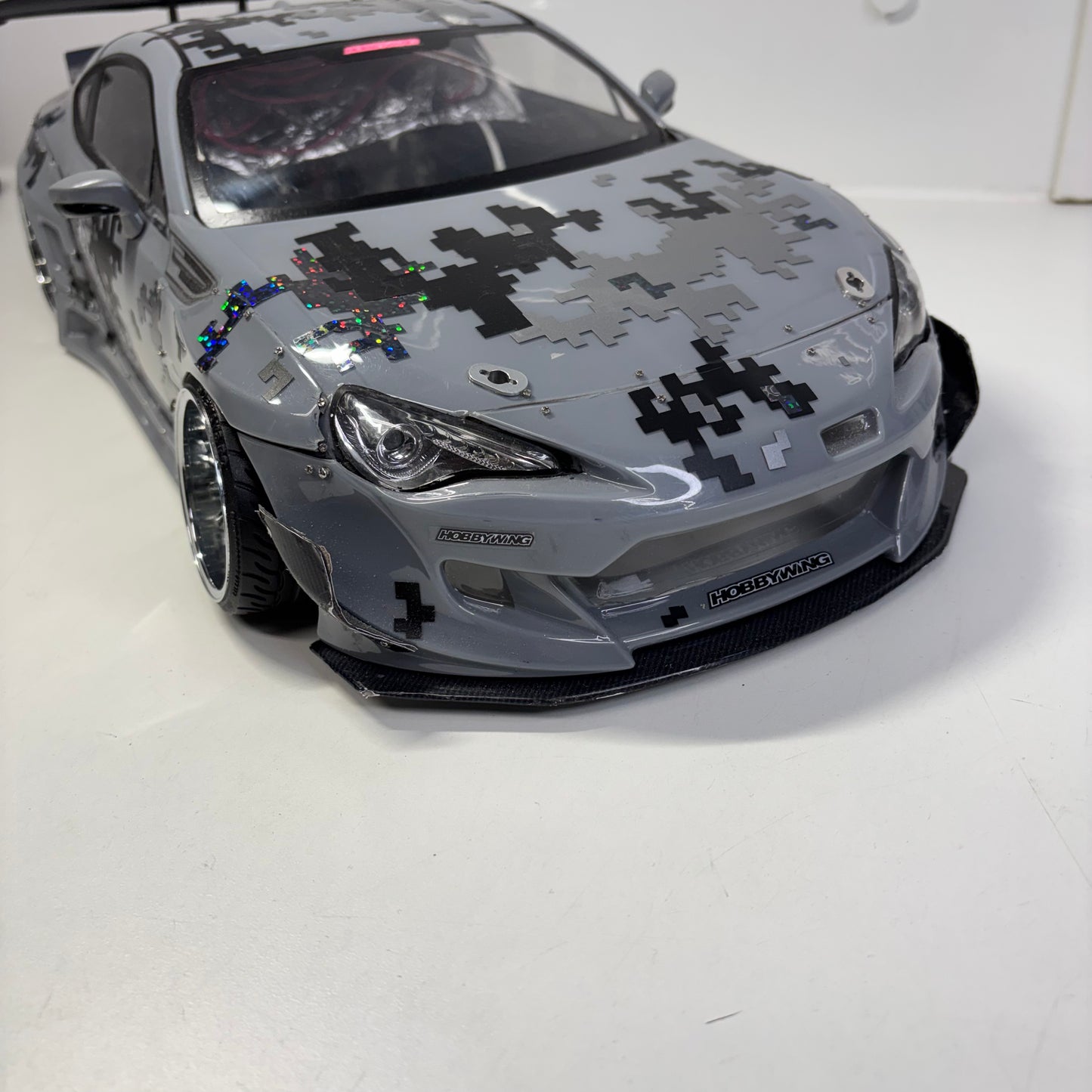 Toyota GT86 Digital Camo Bodyshell Overdose Wing