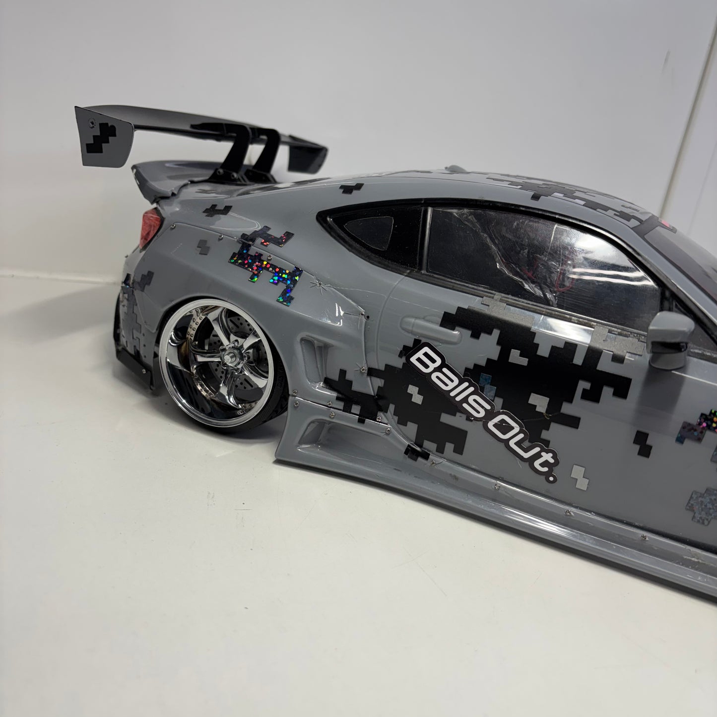 Toyota GT86 Digital Camo Bodyshell Overdose Wing