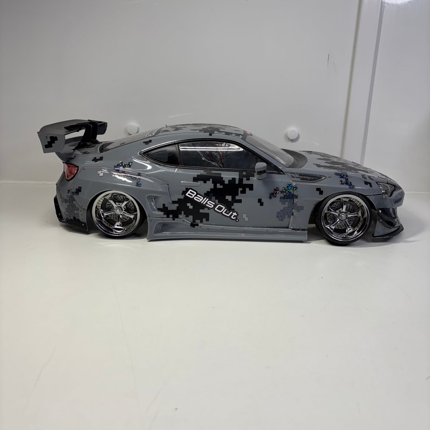 Toyota GT86 Digital Camo Bodyshell Overdose Wing