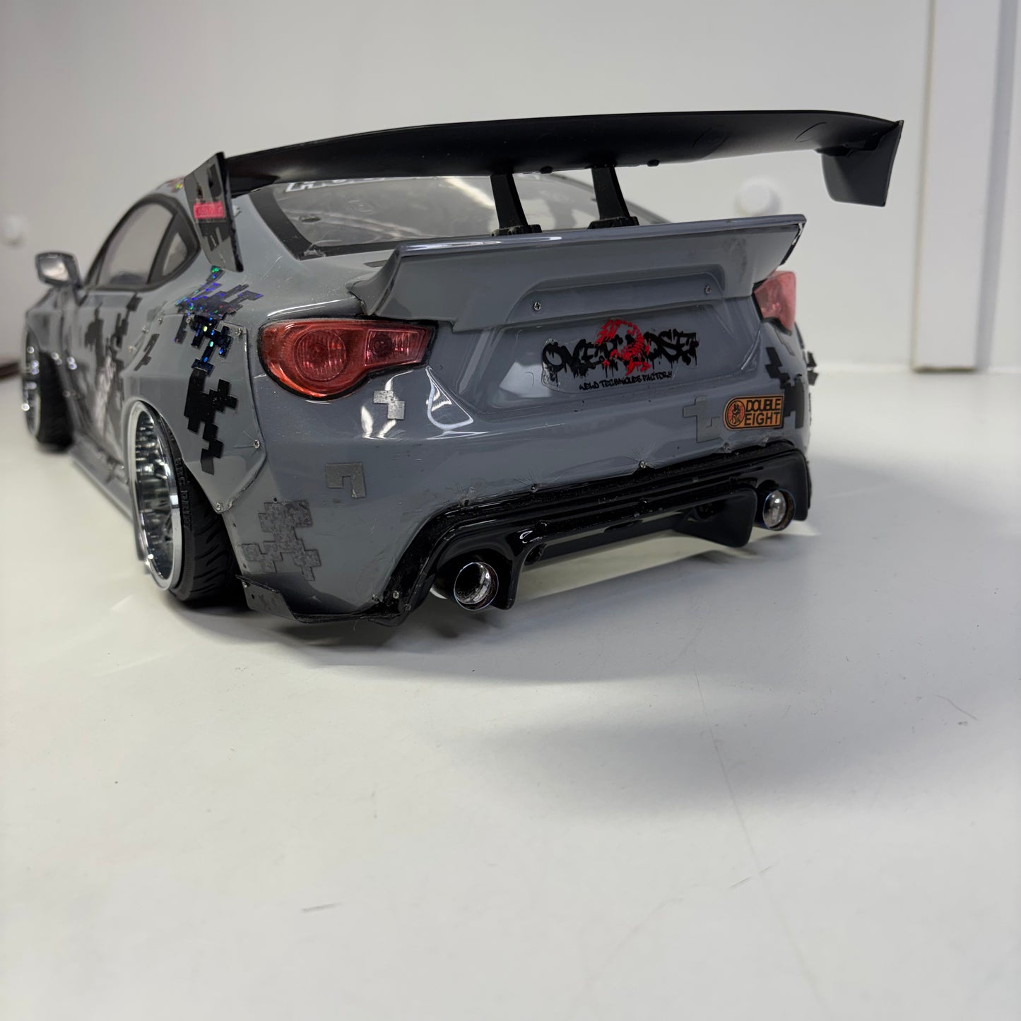 Toyota GT86 Digital Camo Bodyshell Overdose Wing