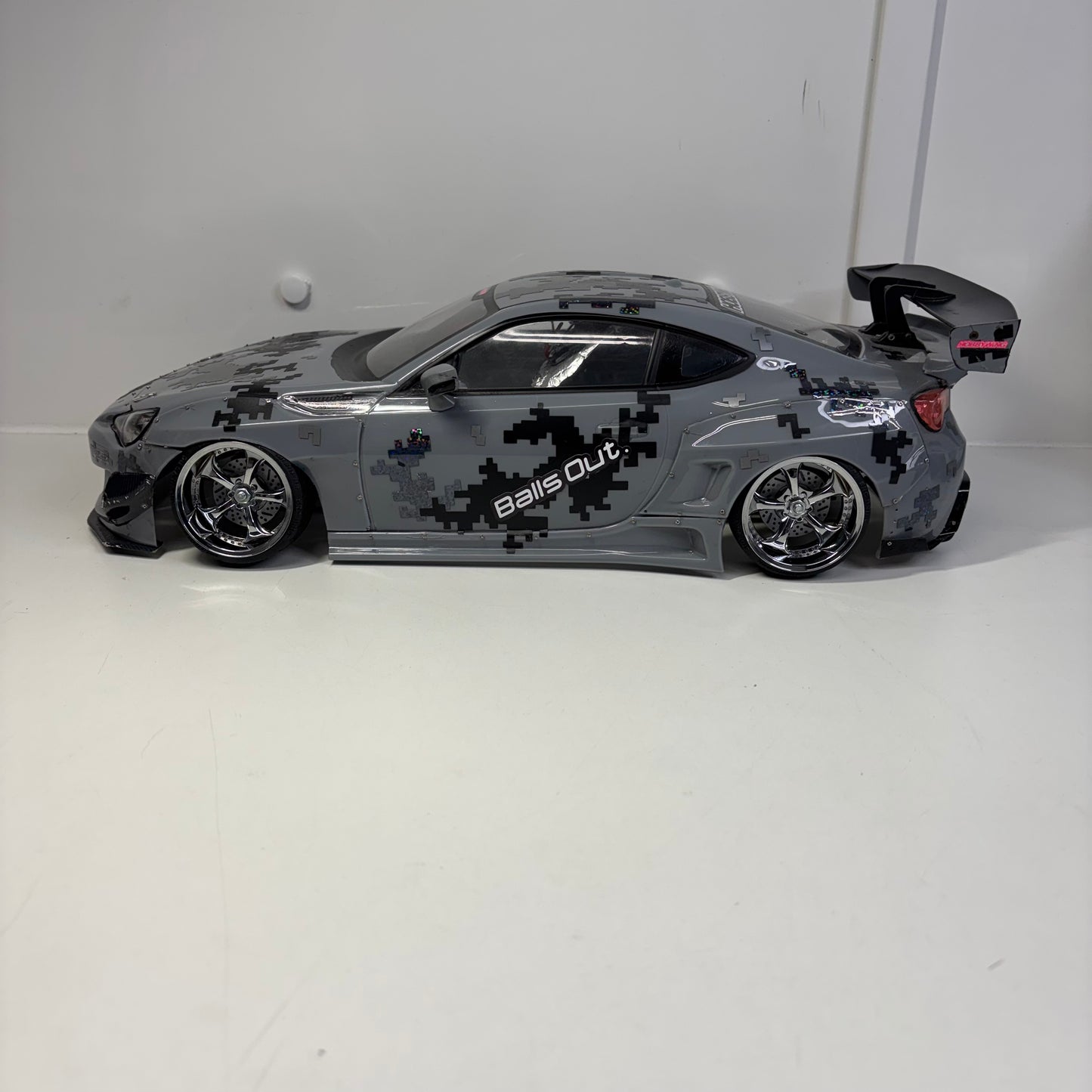 Toyota GT86 Digital Camo Bodyshell Overdose Wing