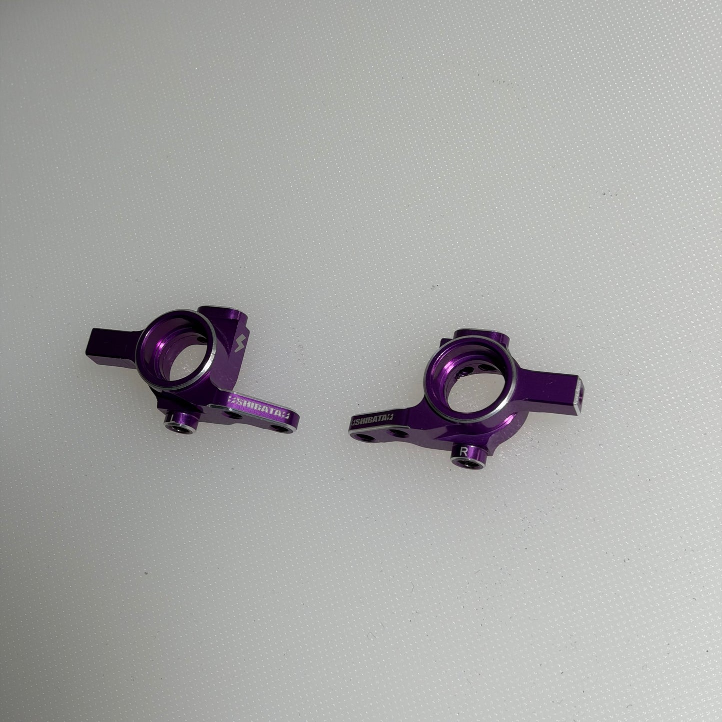 Shibata GRK Purple Alloy Front Knuckles
