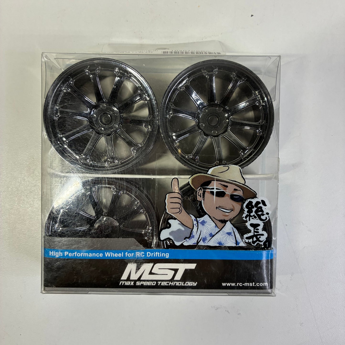 MST Dark Chrome RS II Wheels Offset 9