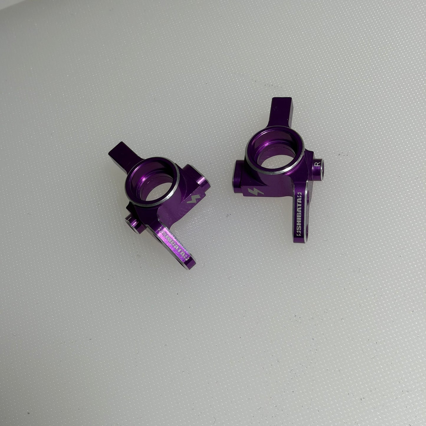 Shibata GRK Purple Alloy Front Knuckles