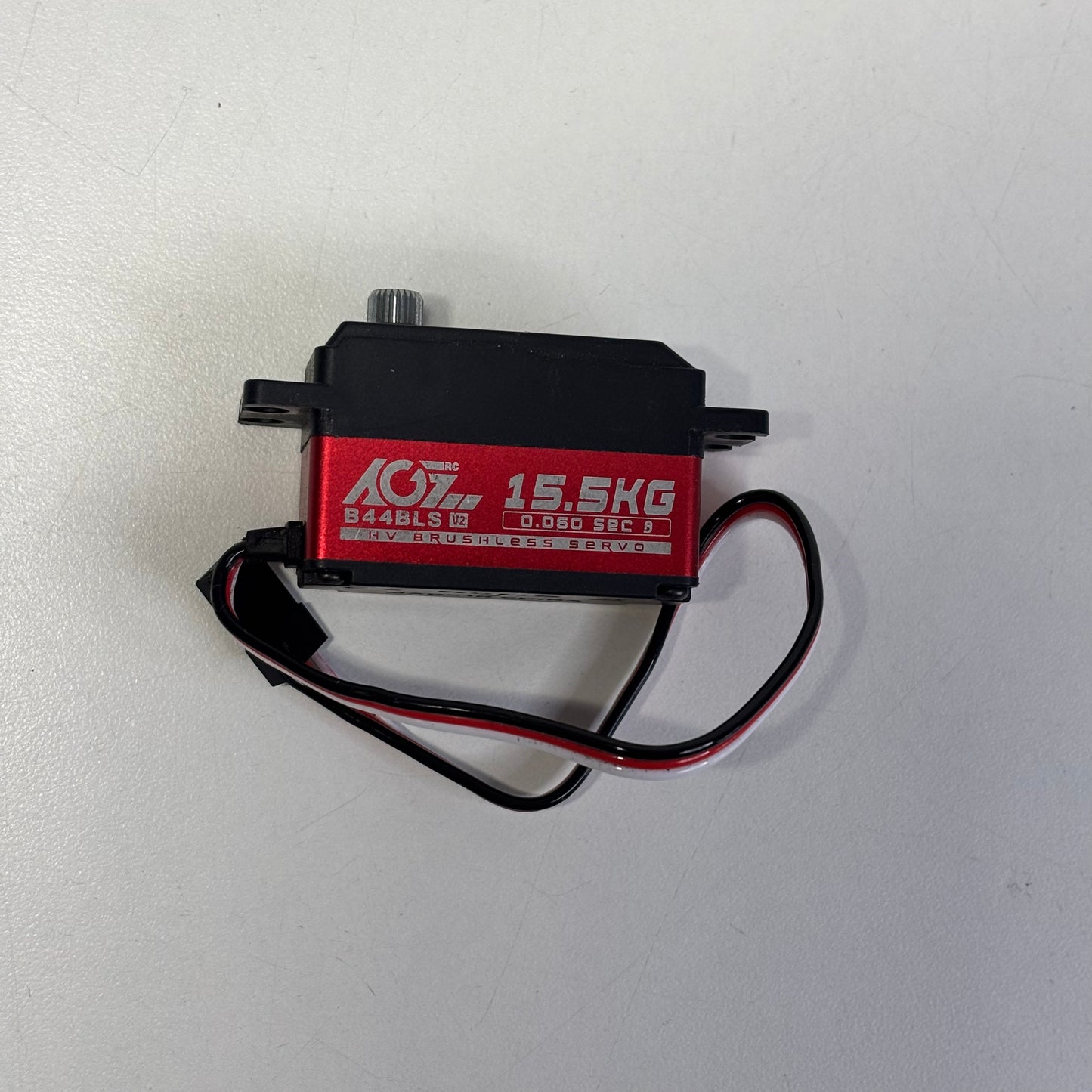 AGF RC B44BLS Red Servo Brushless Programmable HV