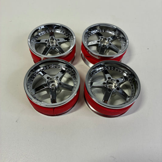 Mikuni Work Equip Chome Wheels Offset 5