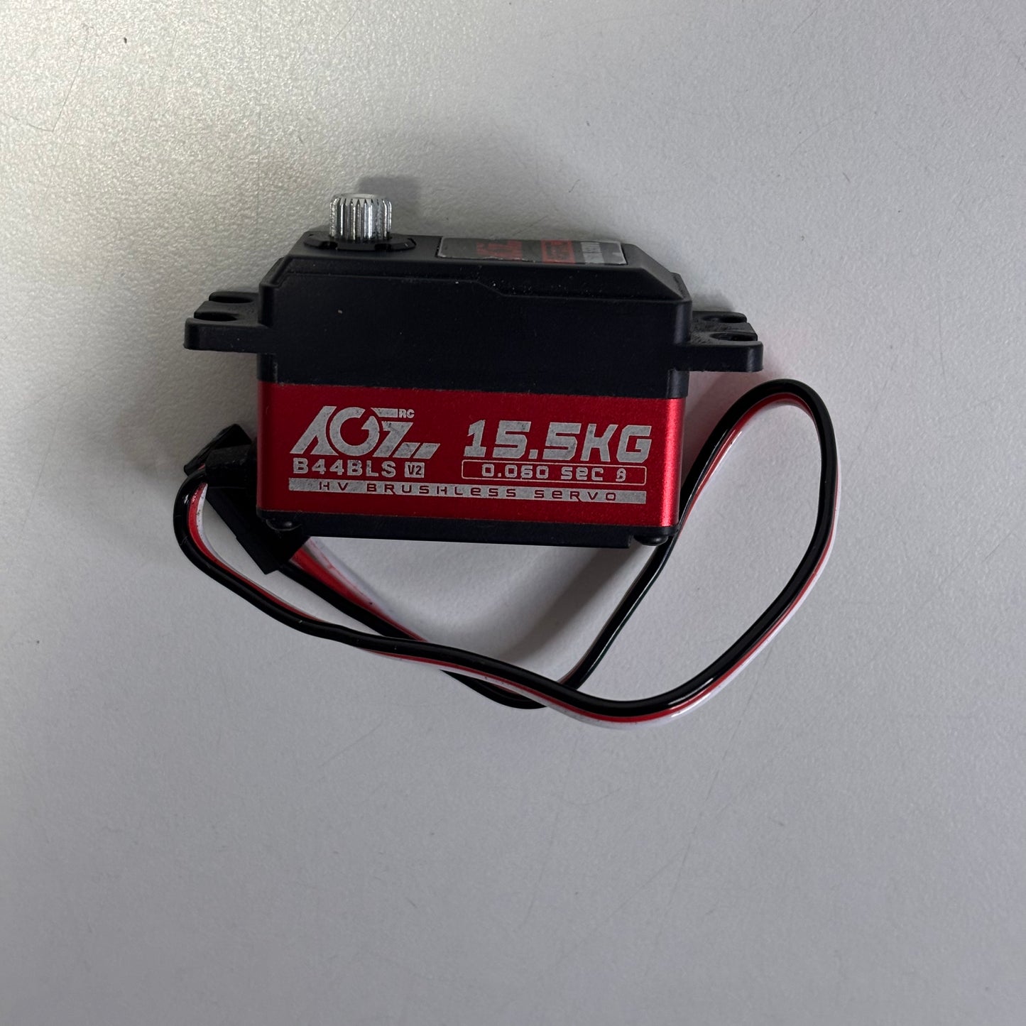 AGF RC B44BLS Red Servo Brushless Programmable HV