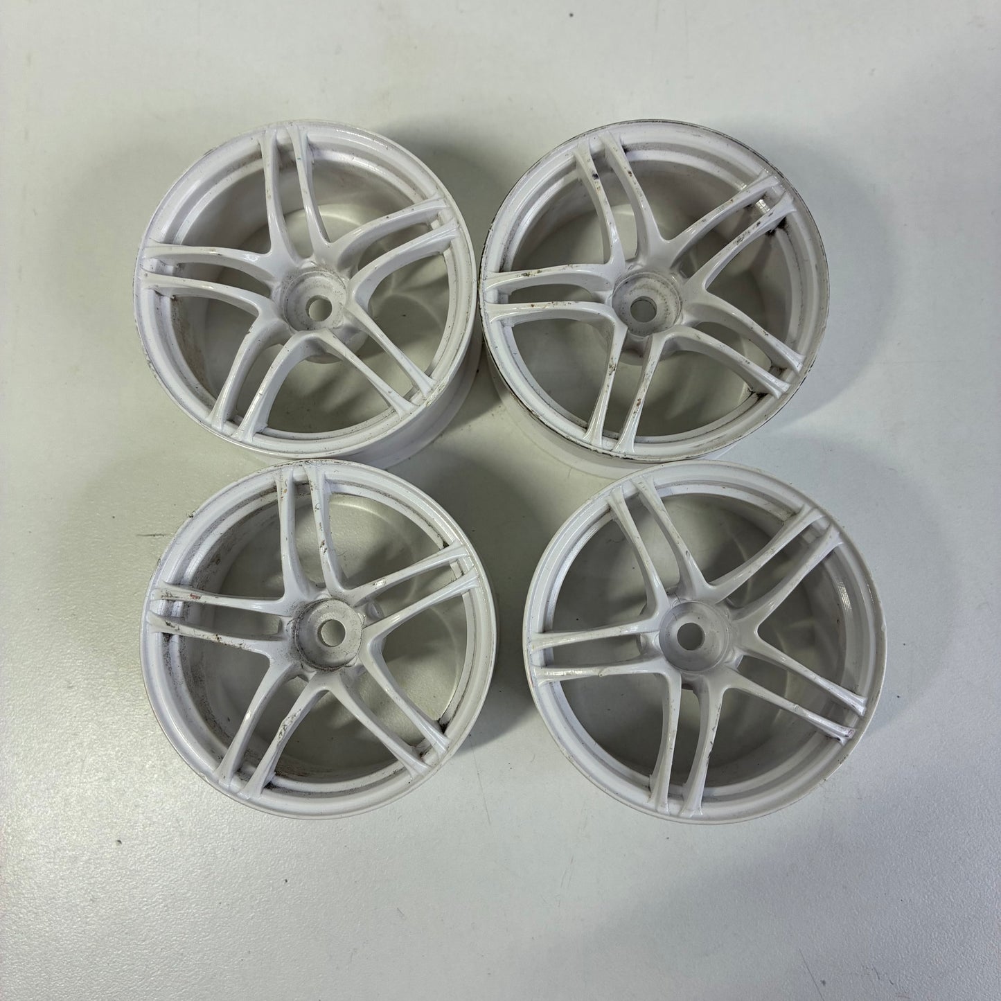 Yokohama AVS Model 5 White Wheels Offset 5